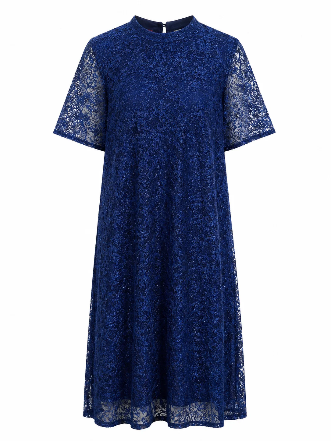 DRESS FROUFROU BLUE LUXURIOUS LACE MCL11204