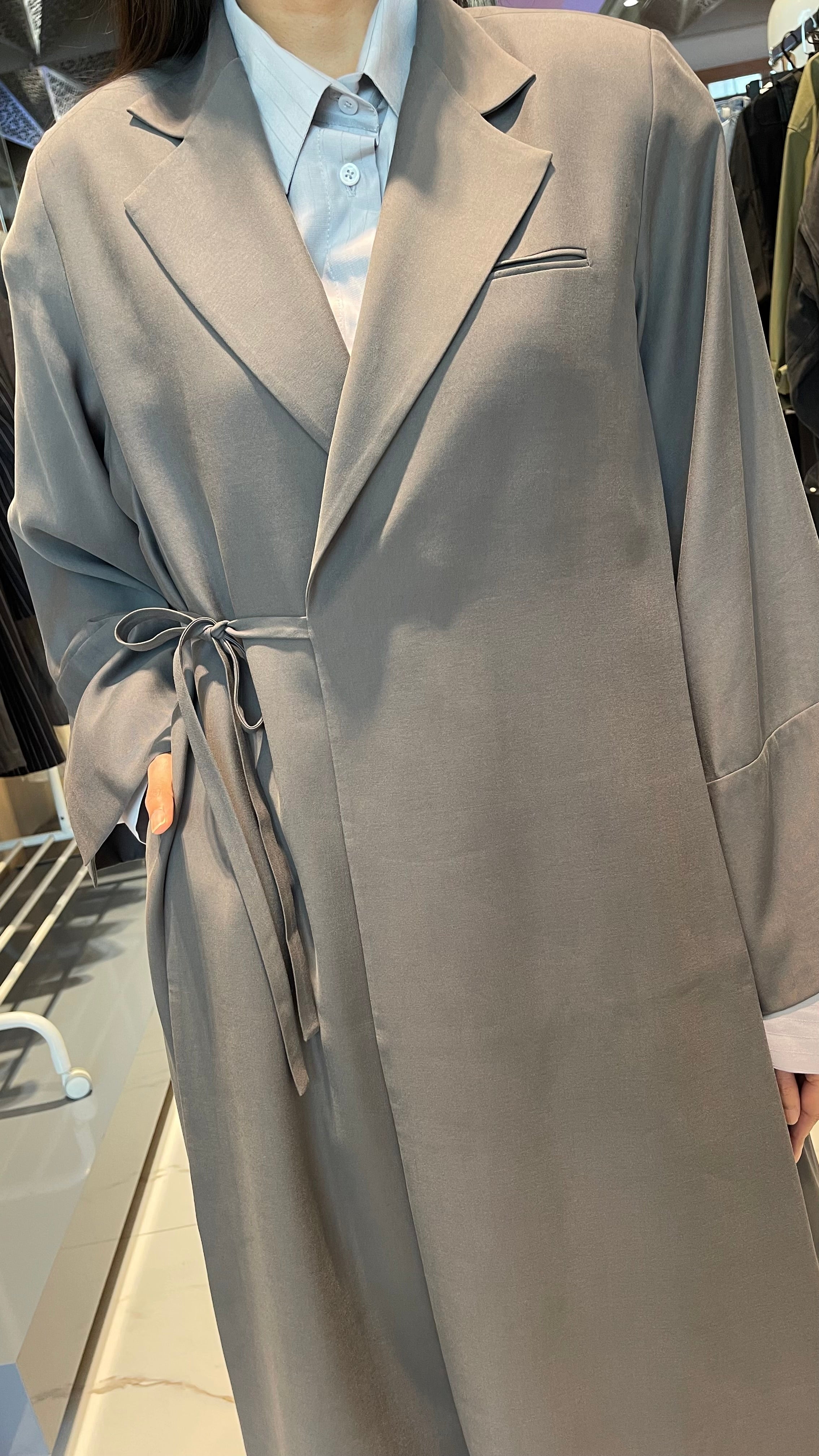 TRENCH COAT ABAYA (عباية) "KIMO"