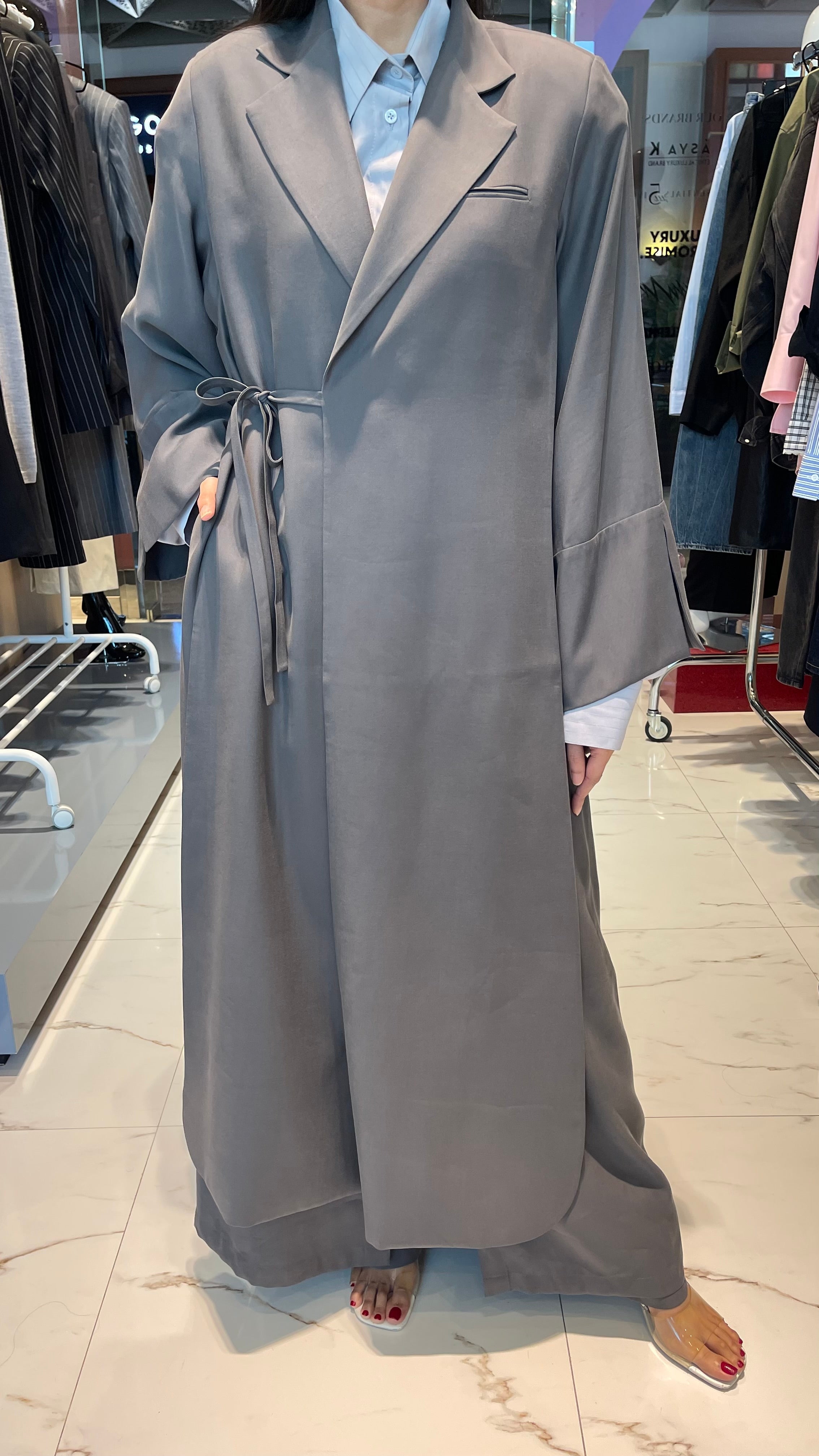 TRENCH COAT ABAYA (عباية) "KIMO"