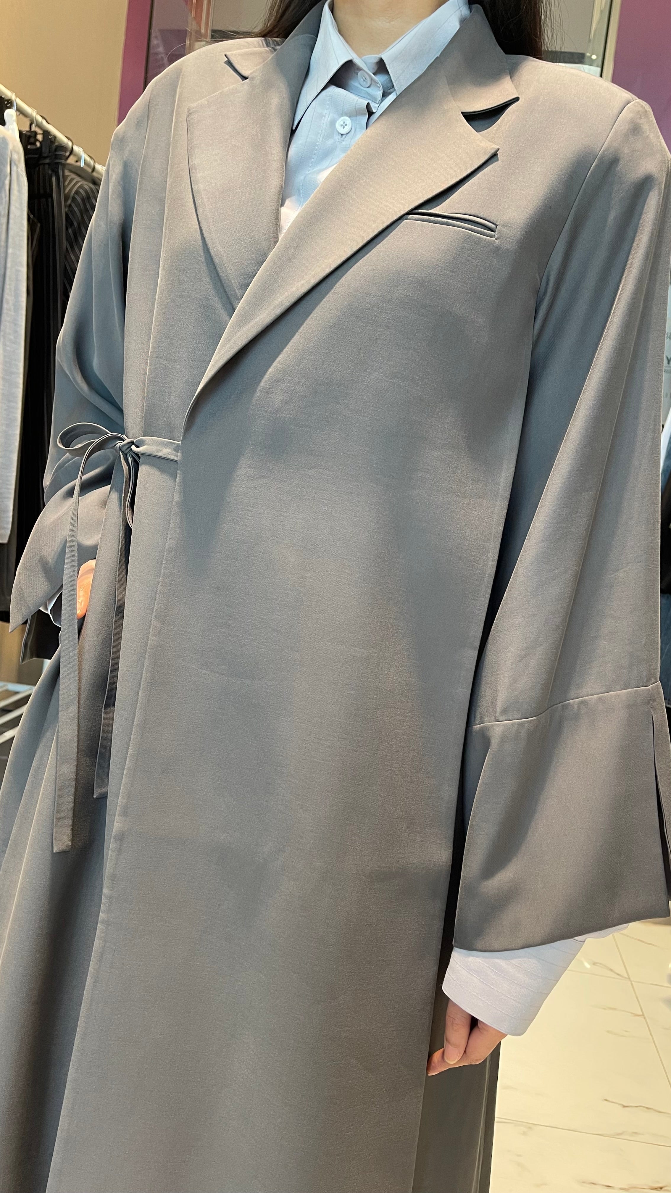 TRENCH COAT ABAYA (عباية) "KIMO"