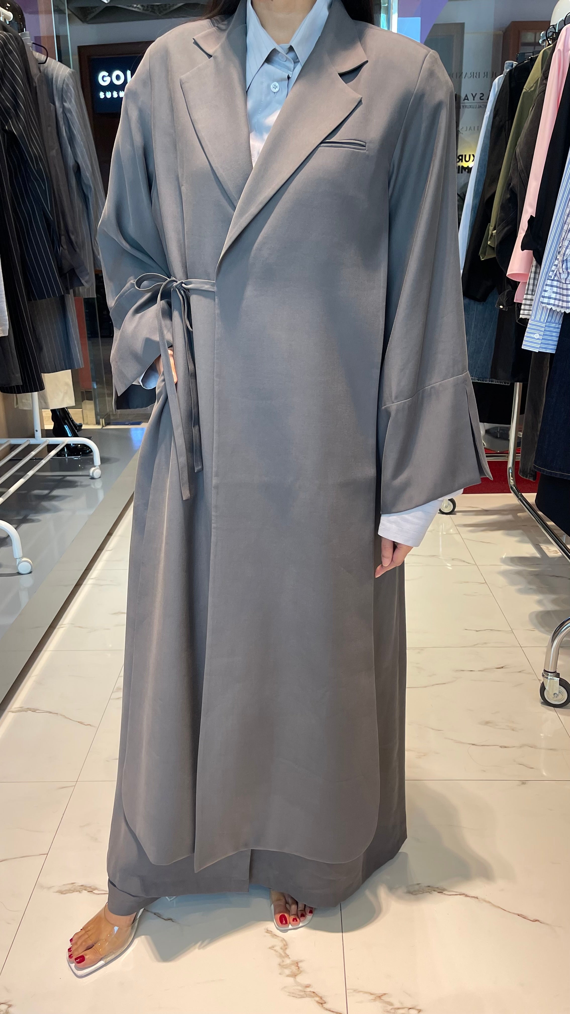 TRENCH COAT ABAYA (عباية) "KIMO"