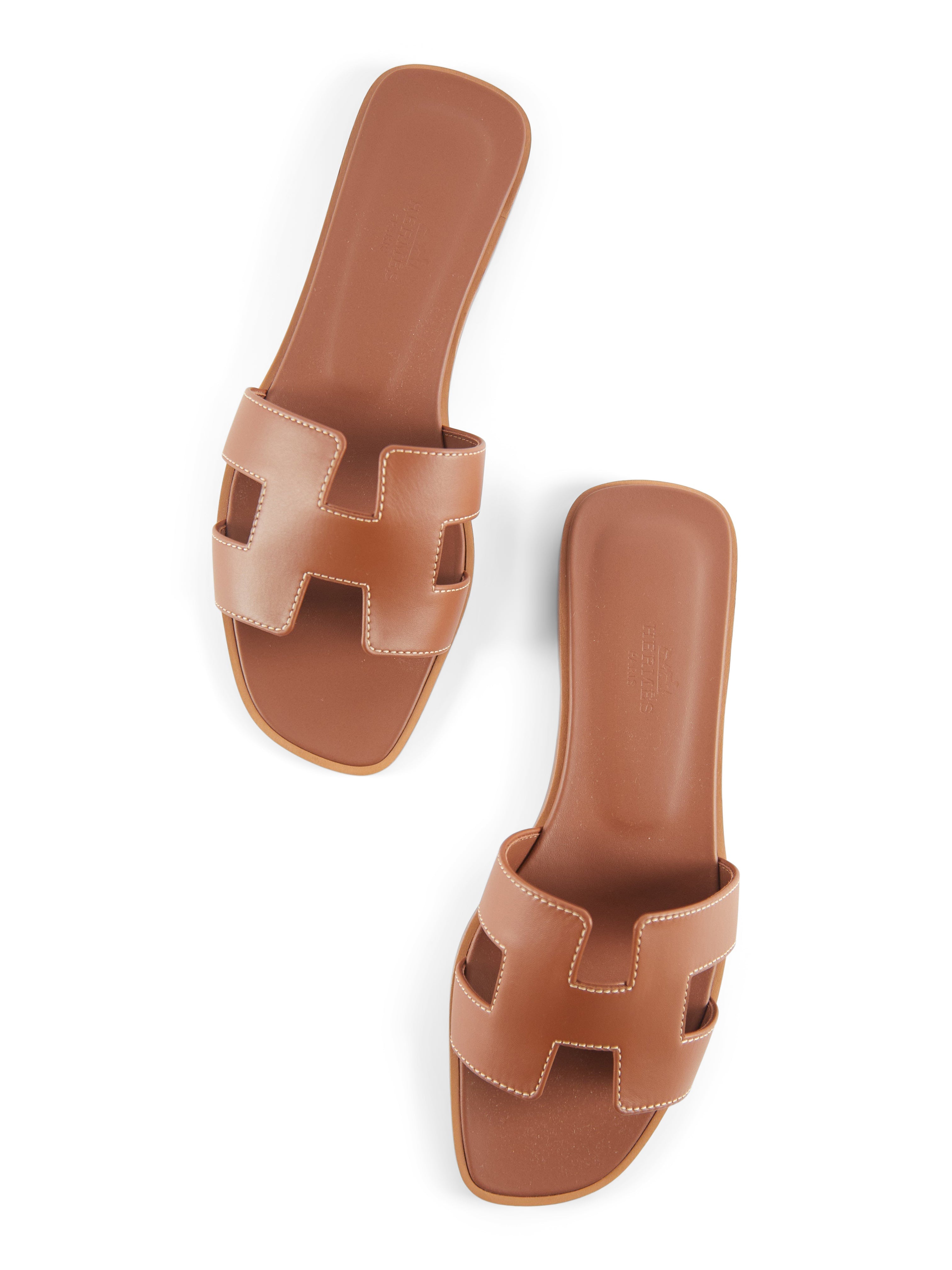 HERMÈS ORAN SANDAL Gold - Size 36