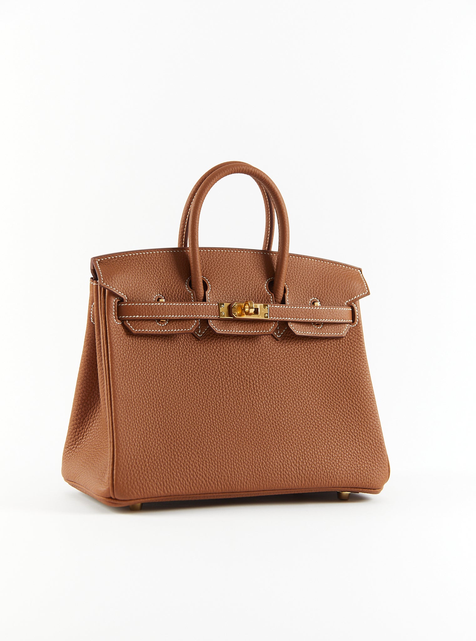 HERMÈS BIRKIN 25CM GOLD Togo Leather with Gold Hardware