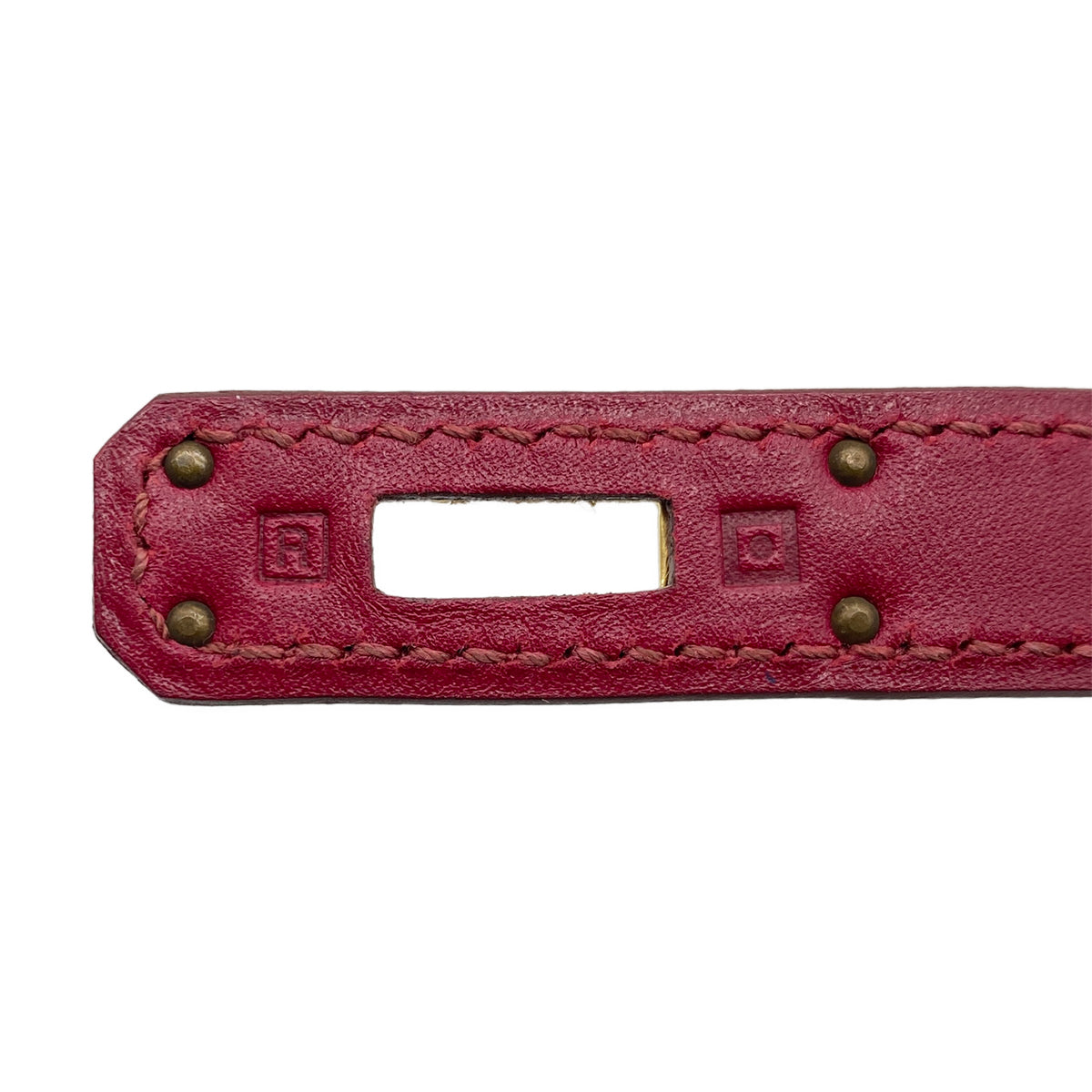 HERMES KELLY CUT RUBIS VEAU SWIF HAND BAG 2014 SQUARE R GOLD HARDWARE 90322055