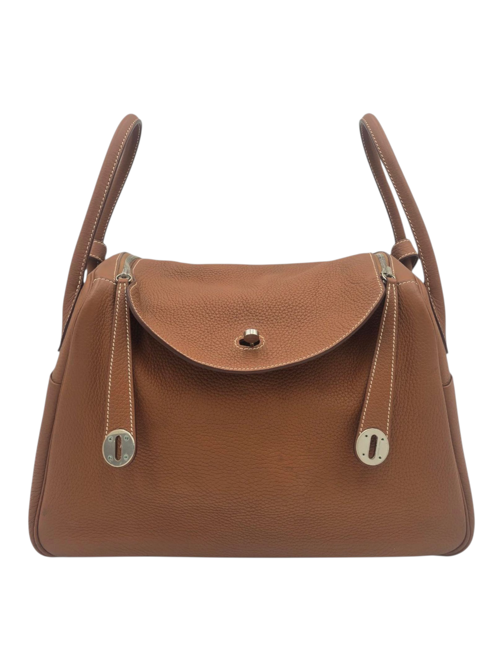 Hermès Lindy 34 Gold in Clemence Palladium hardware SYC123KL