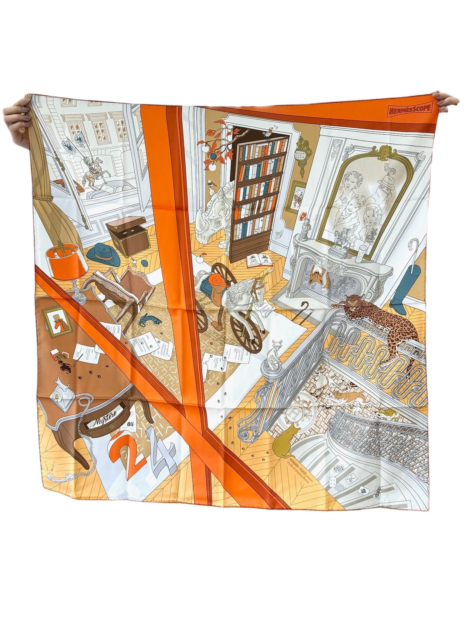 Hermes Silk Scarf - 90cm