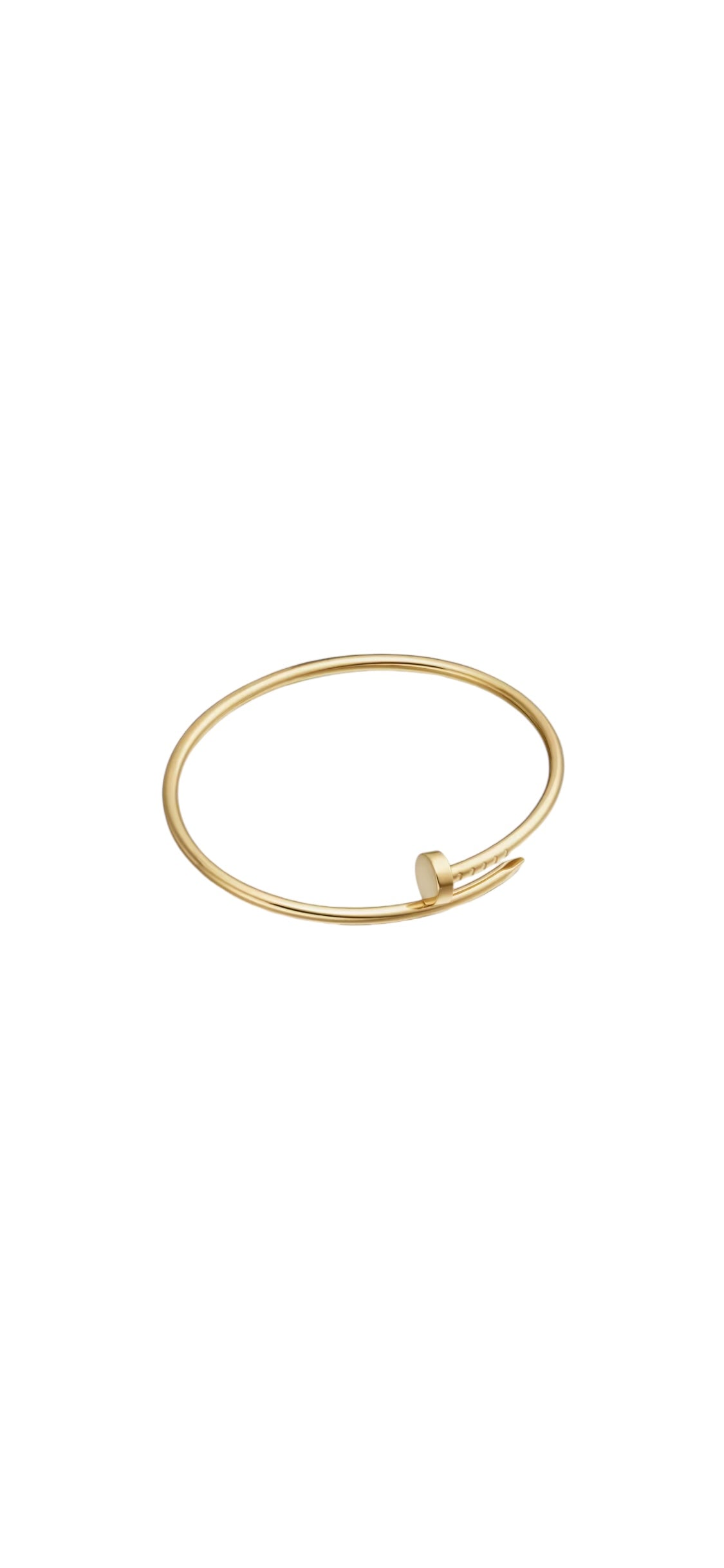 Cartier JUC Small Model Bracelet 18K YG #16 SKCJ-018938