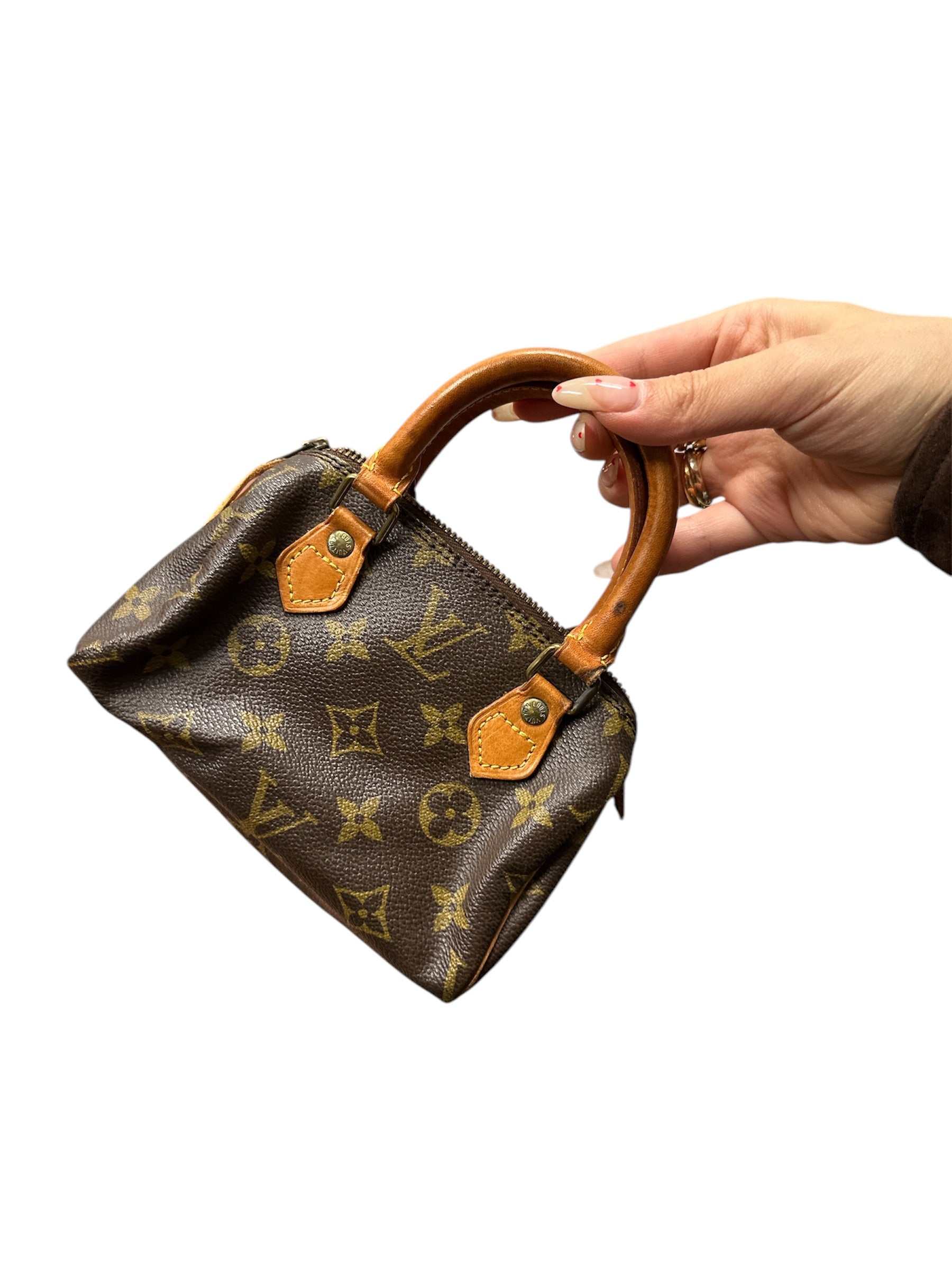 LOUIS VUITTON Mini Speedy B1118B4SFL