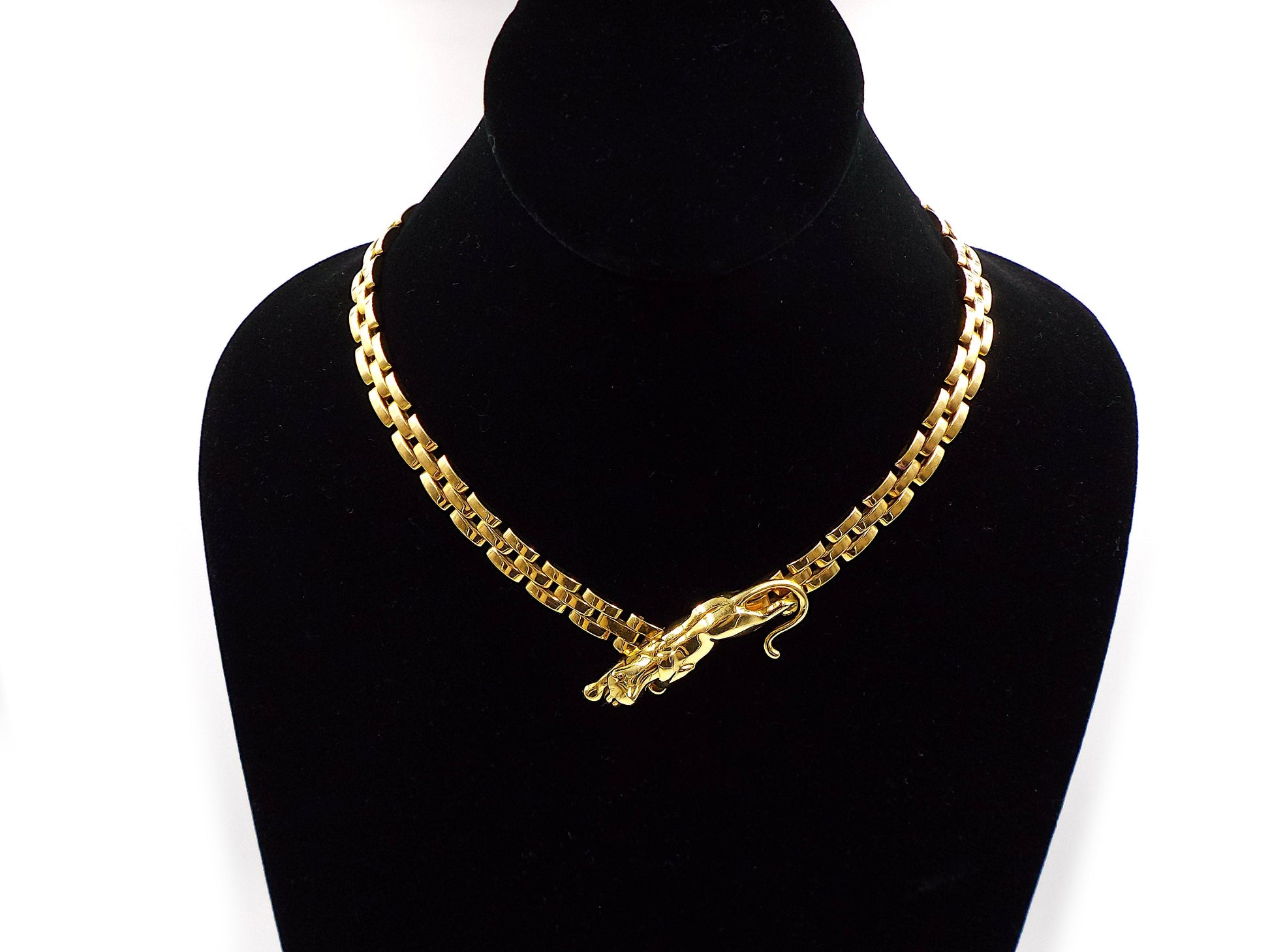 Cartier 18K Yellow Gold Maillon Panthere Link Chain Vintage ASC4989