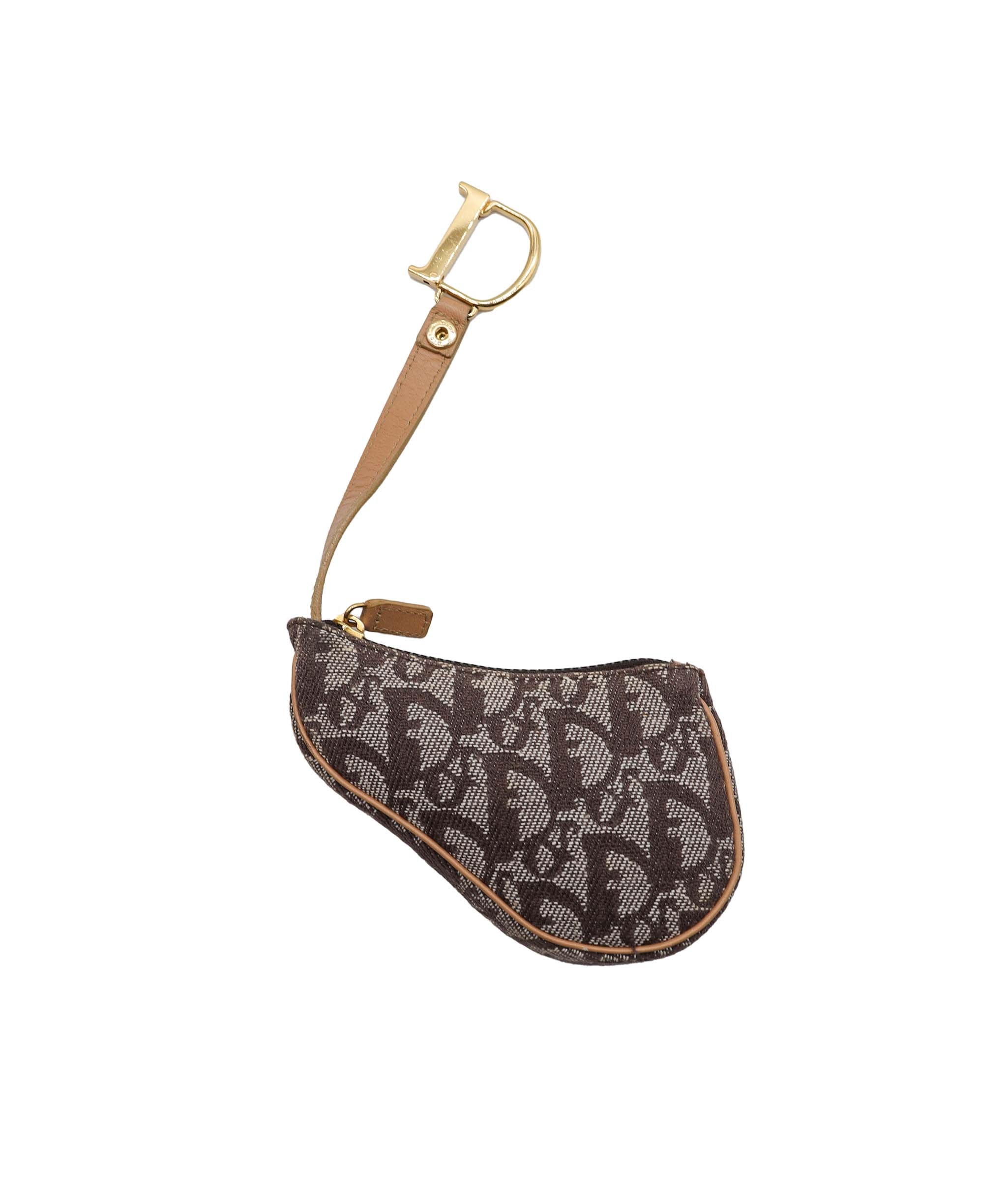 Dior Trotter Coin Purse Brown - DXBS1837