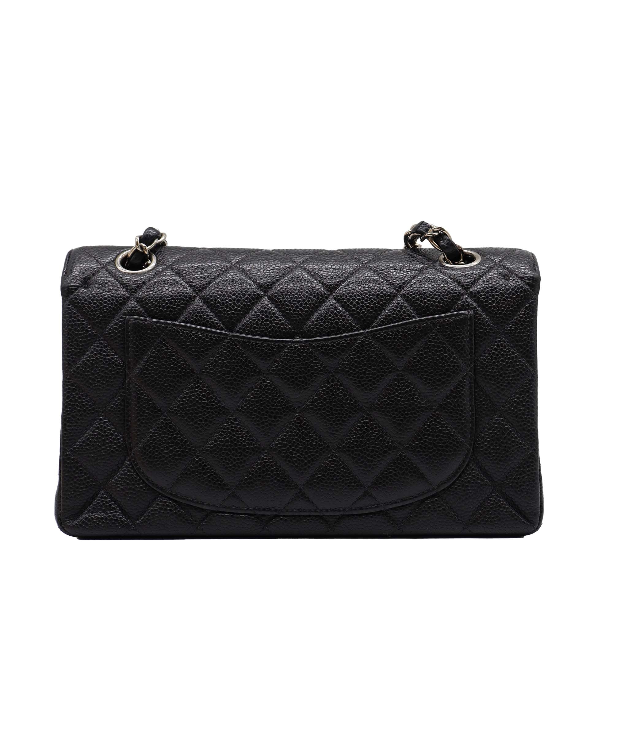 Chanel Classic Small Caviar SHW Black DXBS2343