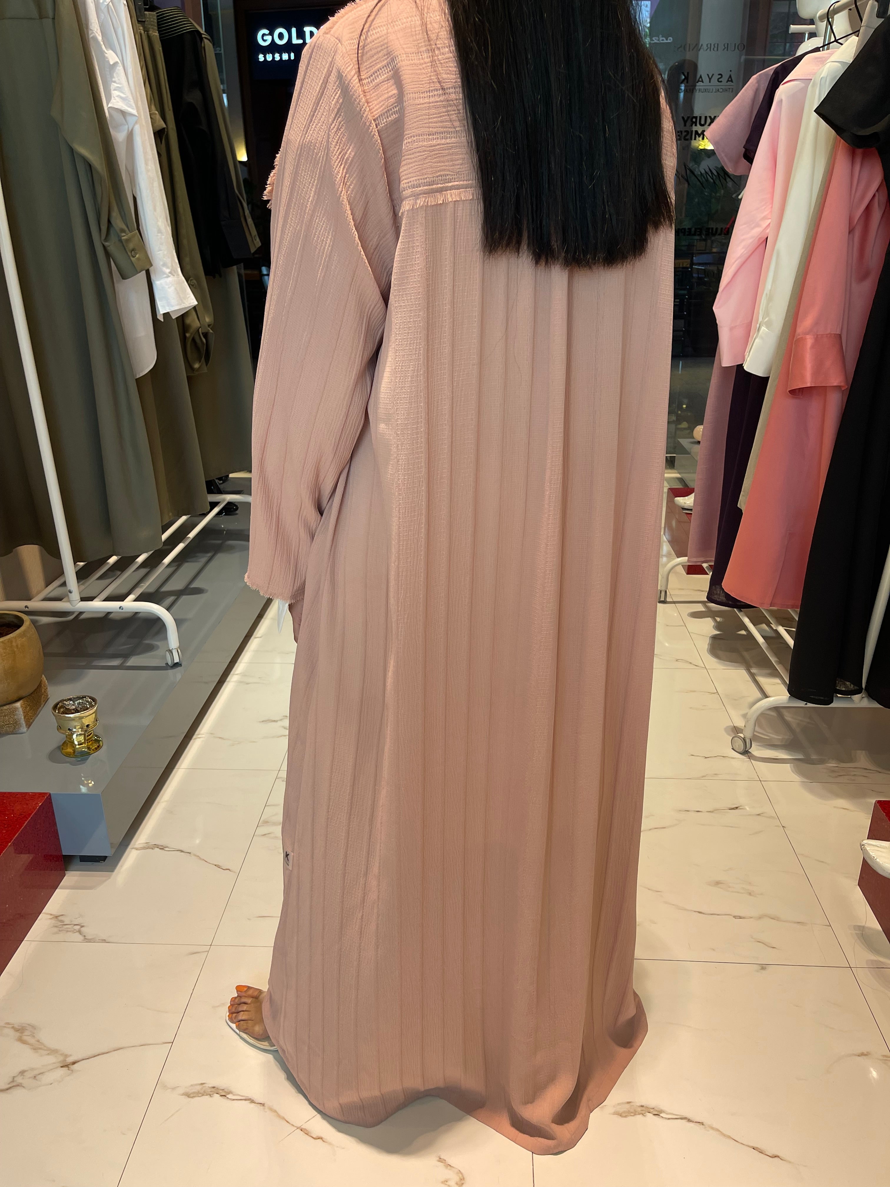 OPEN FRONT ABAYA (عباية) ”PARIS”