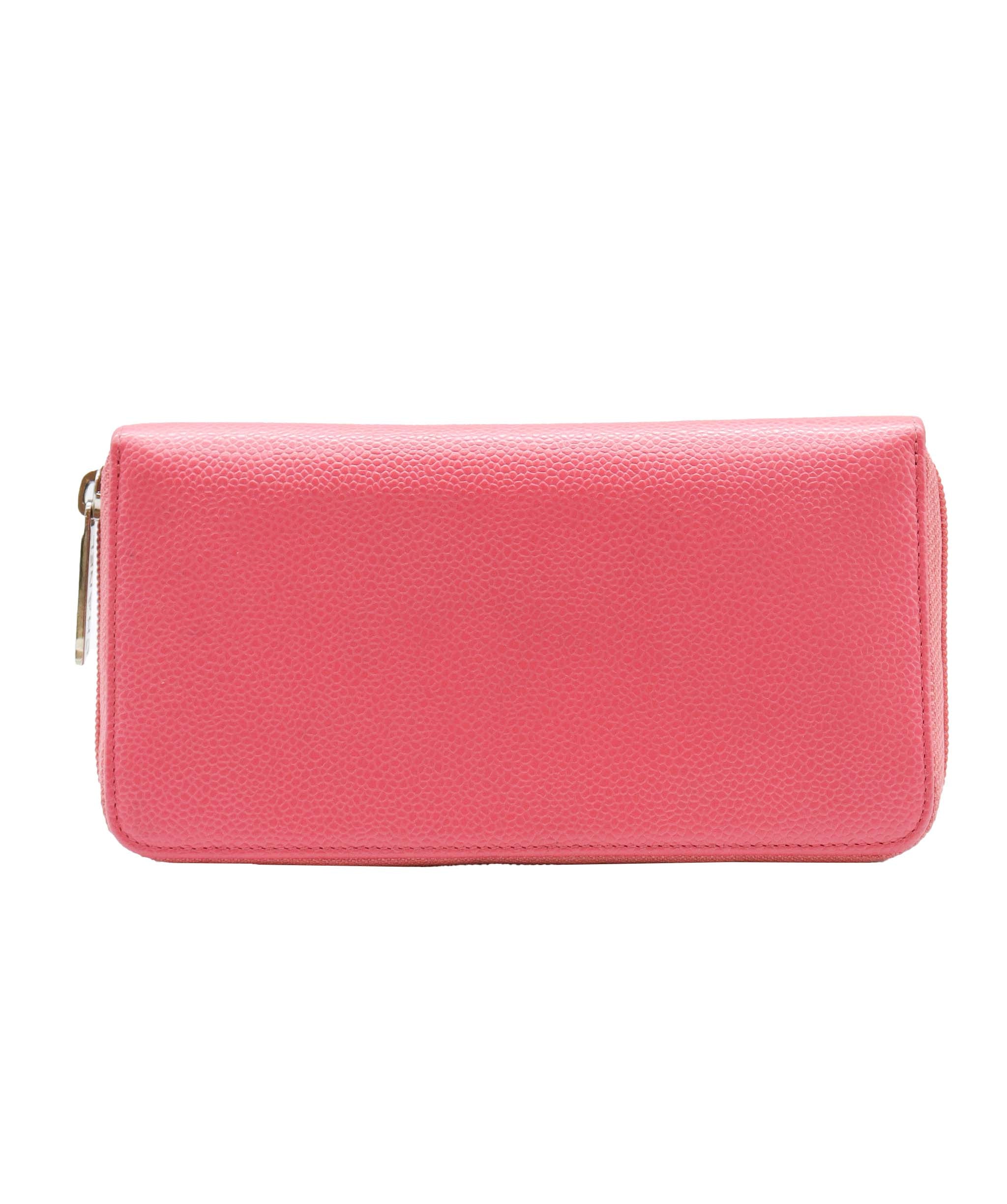 Chanel hot pink caviar wallet  DXBS0591