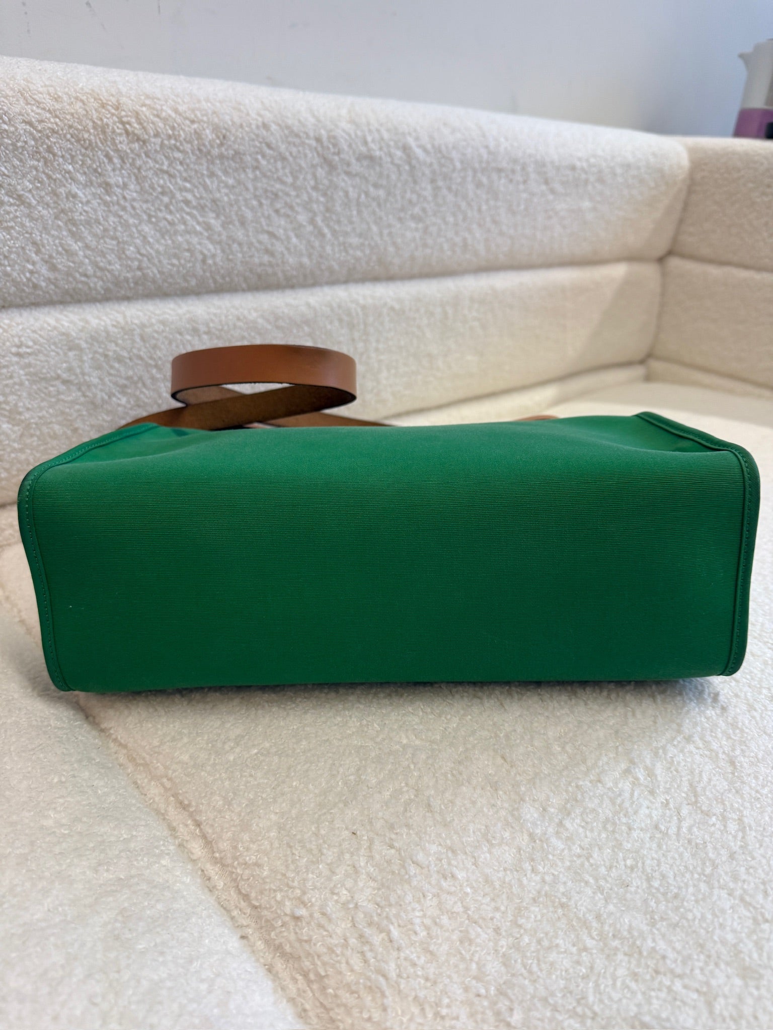Hermes green herbag31 good condition stamp X