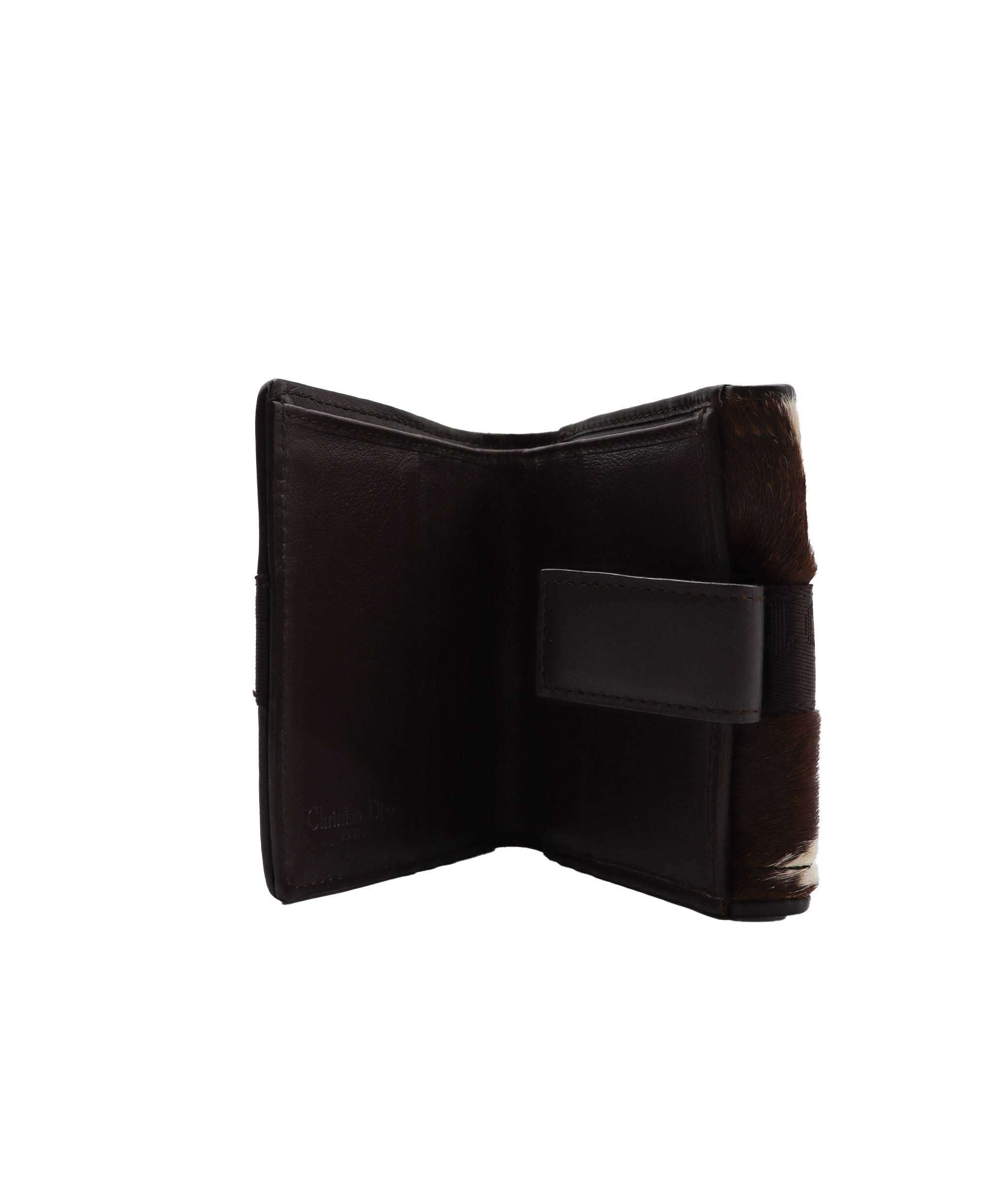 Dior Calfhair Folding WAllet DXBS1958