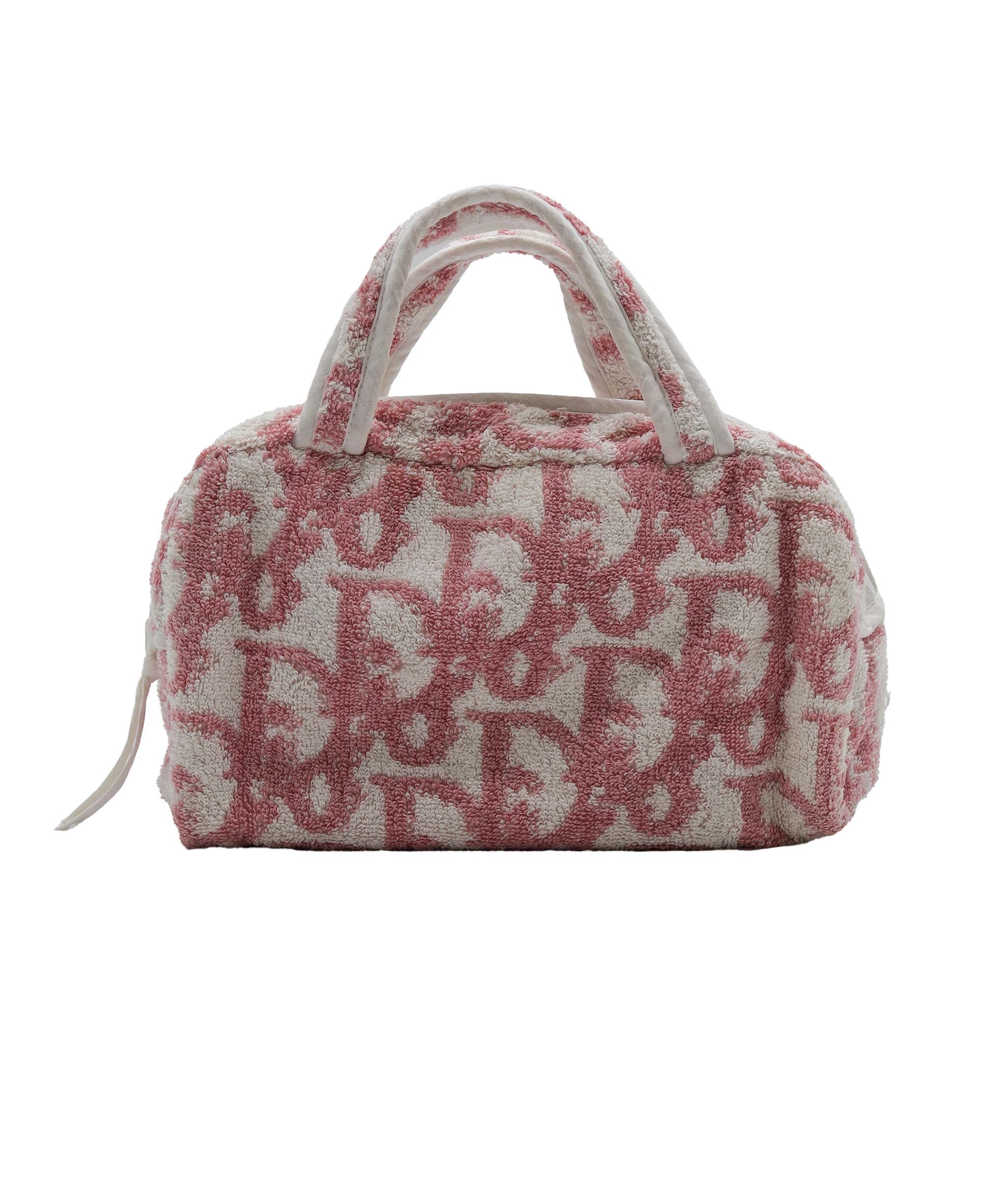 Dior Monogram Terrycloth bag Pink DXBS1972