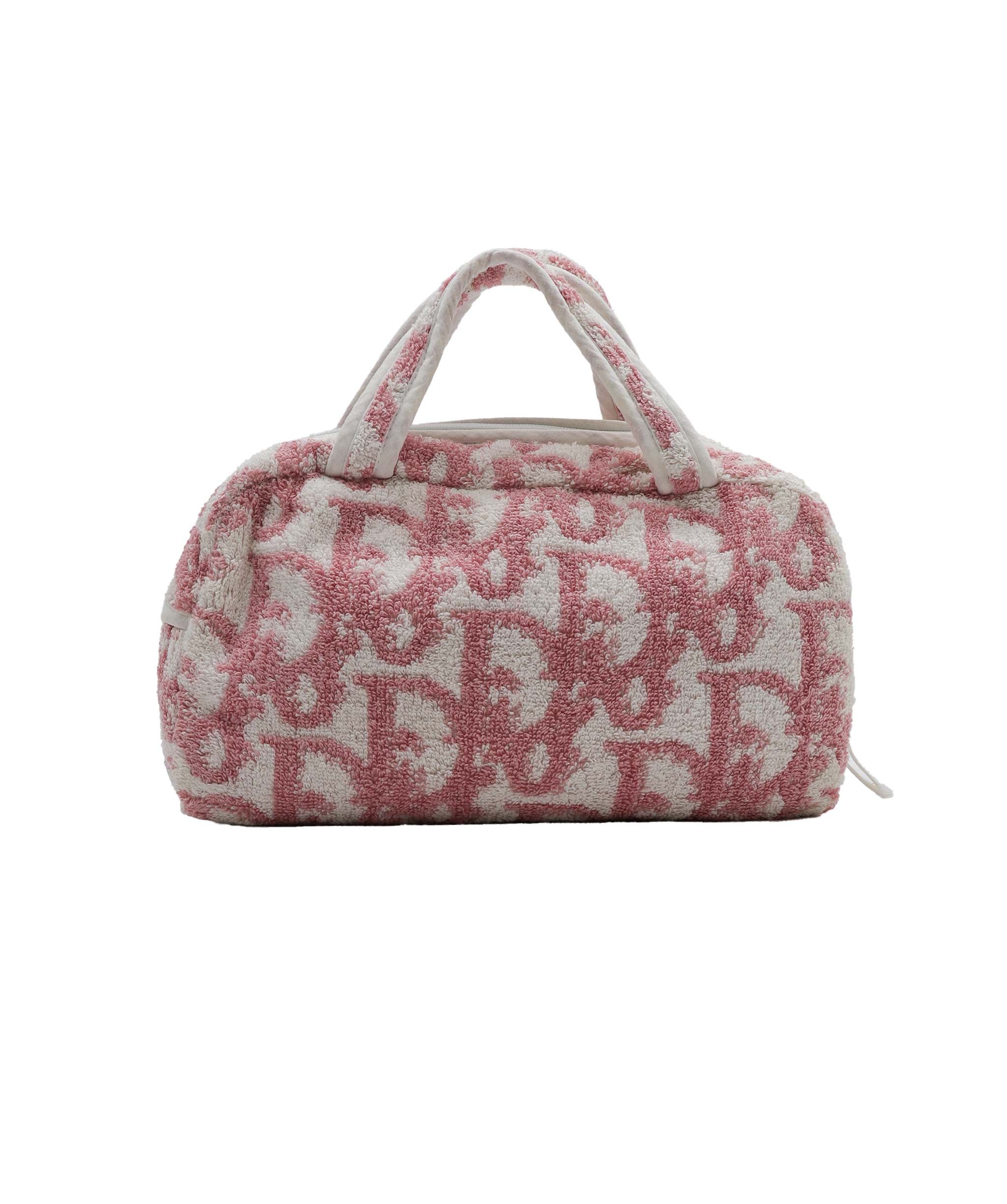 Dior Monogram Terrycloth bag Pink DXBS1972