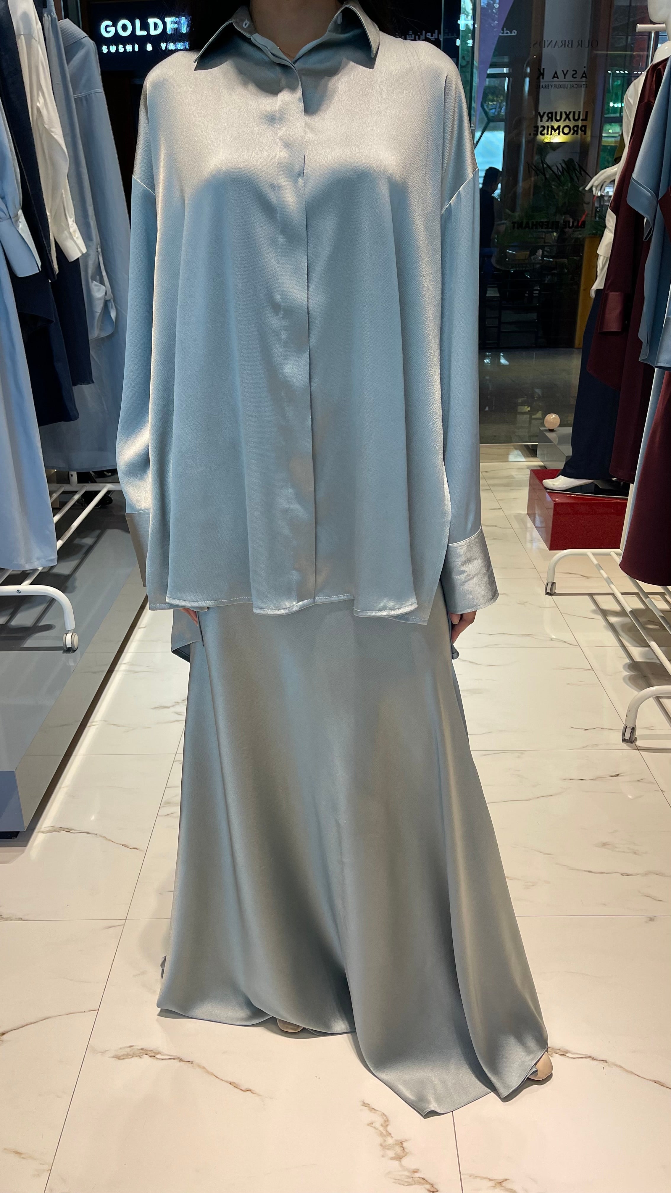 FLARED LONG SKIRT (التنورة) “TARRA”