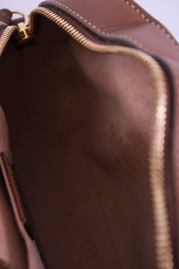 Gucci GG Supreme Bee Crossbody Brown