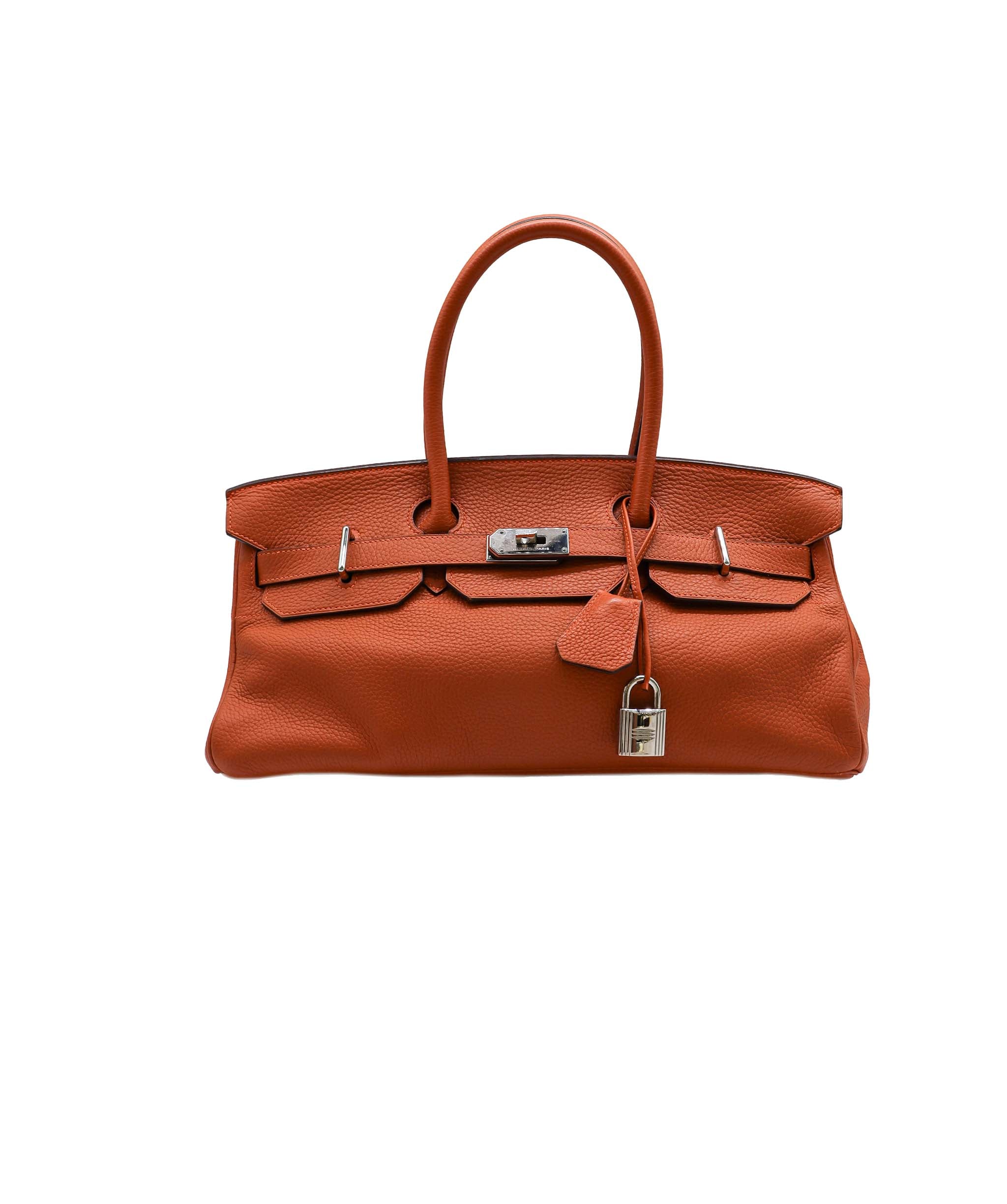 Hermes Shoulder Birkin JPG Orange Togo PHW #i  DXBA0069