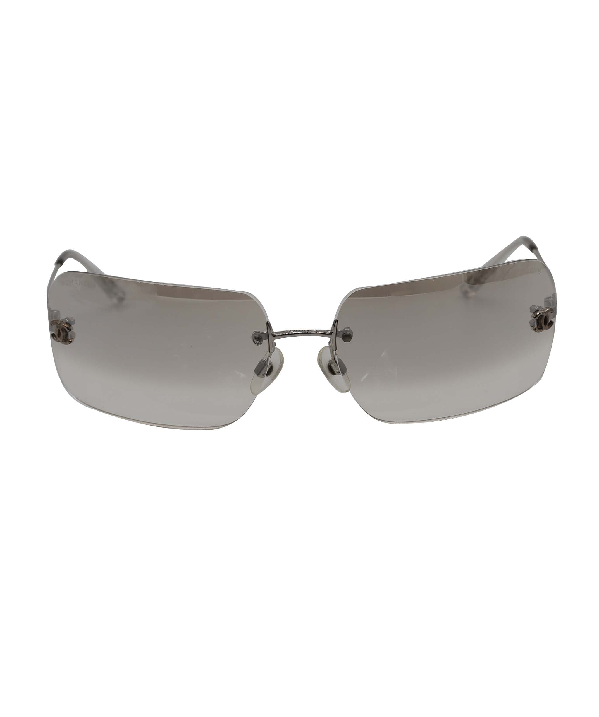 Chanel Rimless Sunglasses Clear DXBS0854