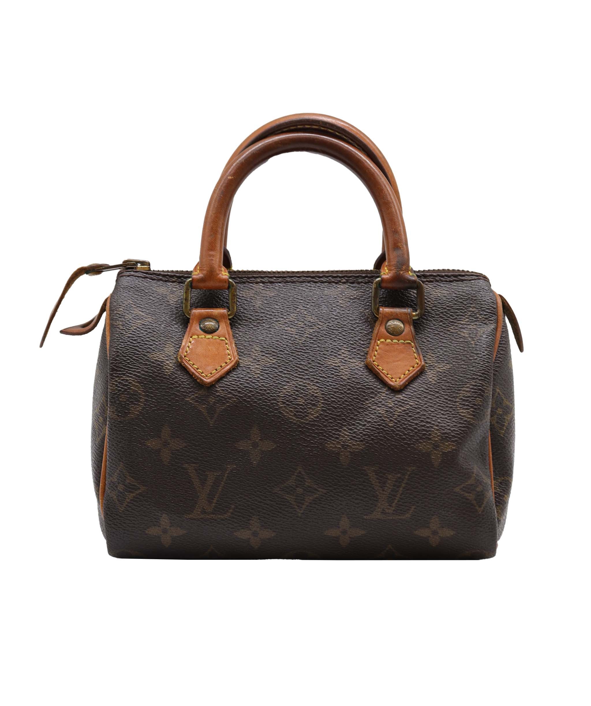 LOUIS VUITTON Monogram Mini Speedy Bandouliere Japon 88 Bag M99014 Auth 89548 DXBV0209