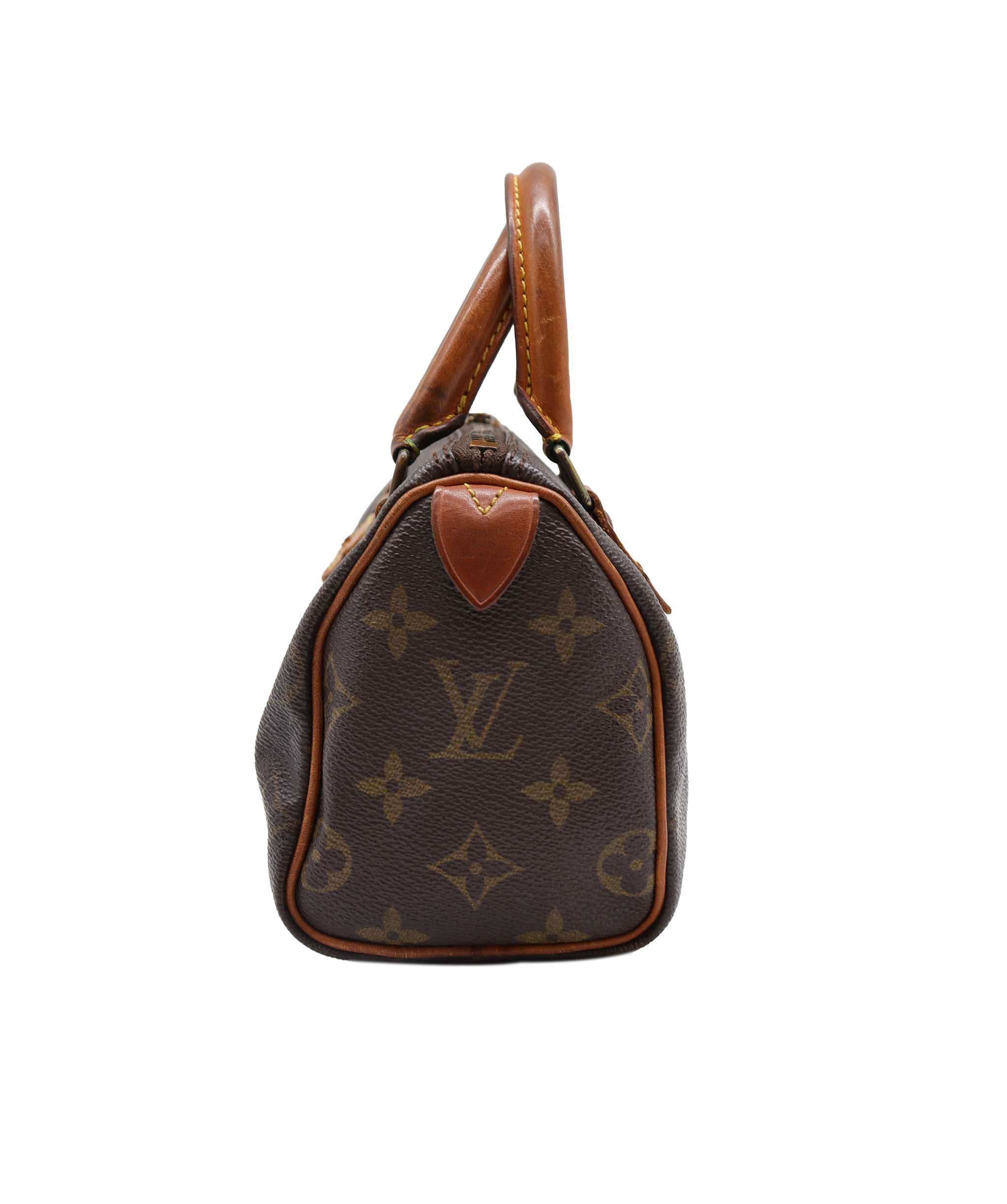 LOUIS VUITTON Monogram Mini Speedy Bandouliere Japon 88 Bag M99014 Auth 89548 DXBV0209