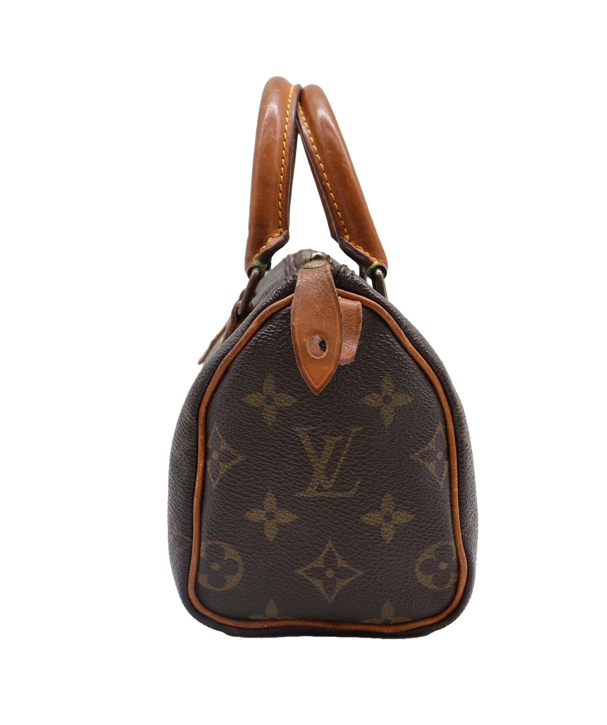 LOUIS VUITTON Monogram Mini Speedy Bandouliere Japon 88 Bag M99014 Auth 89548 DXBV0209