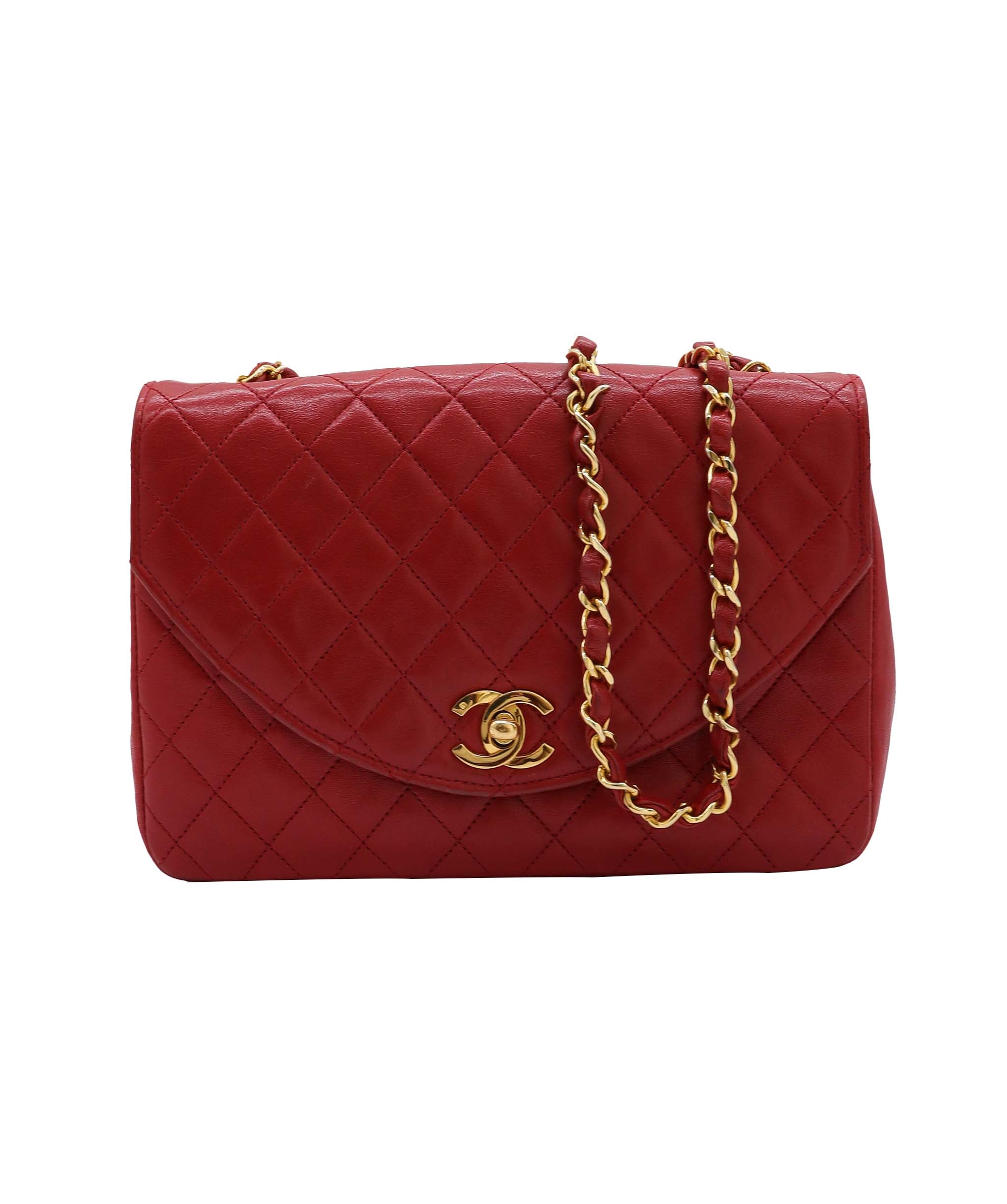 CHANEL half moon RED 90249014 DXBS1010