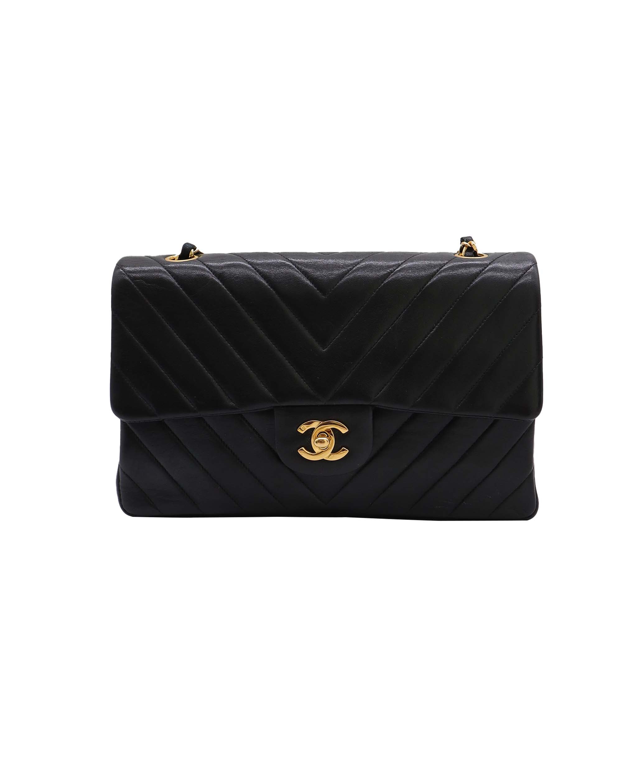 CHANEL Chevron ChainShoulder BK 90242652-2 DXBS0987