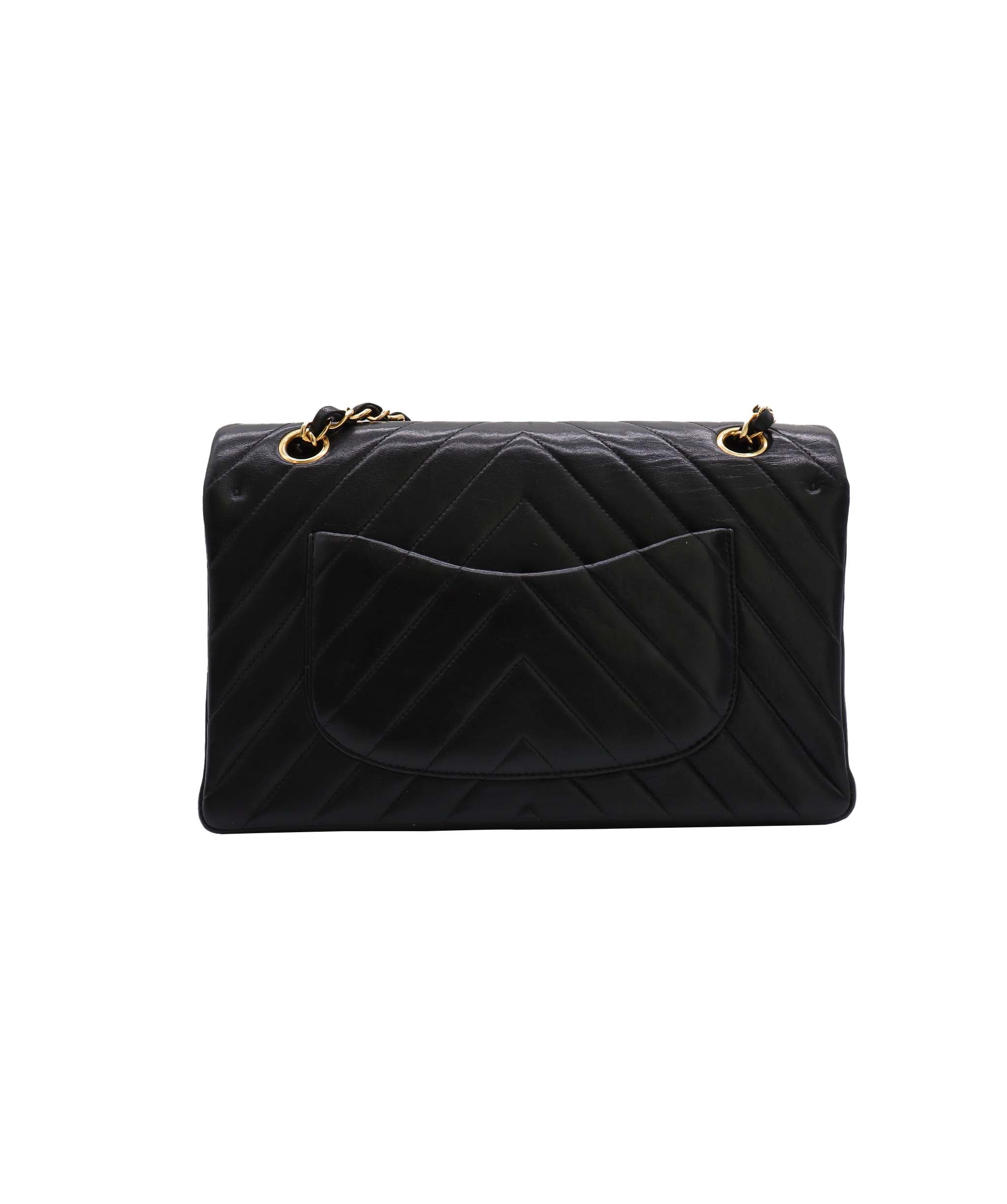 CHANEL Chevron ChainShoulder BK 90242652-2 DXBS0987