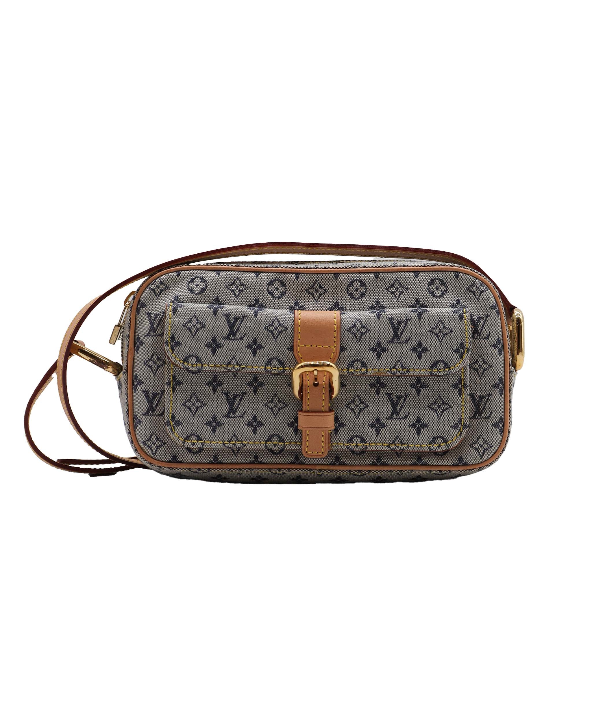 LOUIS VUITTON Monogram Mini Juliet MM Shoulder Bag Blue M92004 LV Auth 93590 DXBV0210