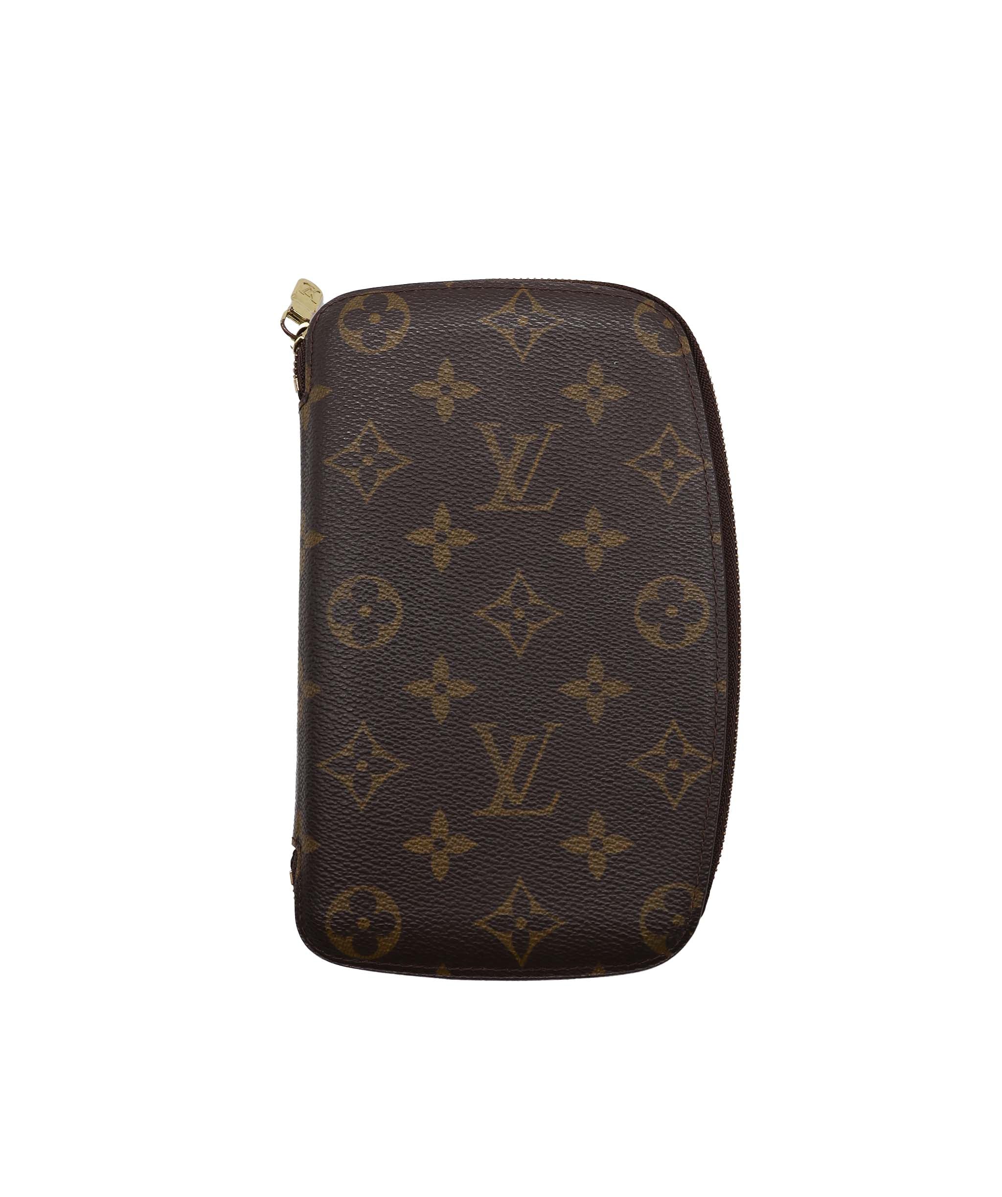 LOUIS VUITTON Monogram Agenda Jeode Travel Case M62950 LV Auth 93952 DXBV0242