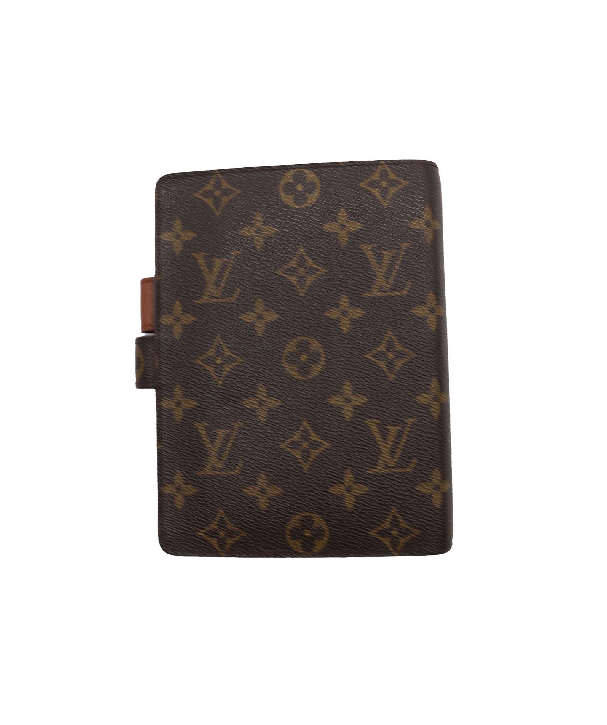 LOUIS VUITTON Monogram Agenda MM Day Planner Cover R20105 LV Auth ki4468 DXBV0234