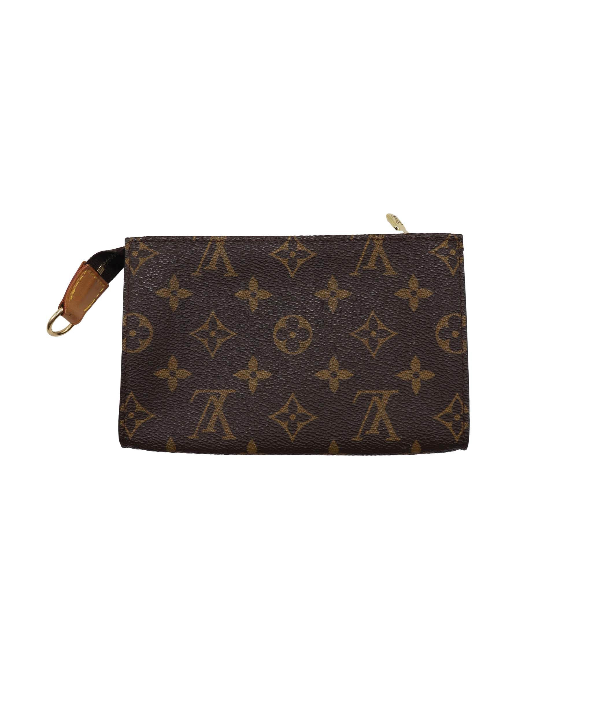 LOUIS VUITTON Monogram Bucket PM Accessory Pouch LV Auth 90008 DXBV0223