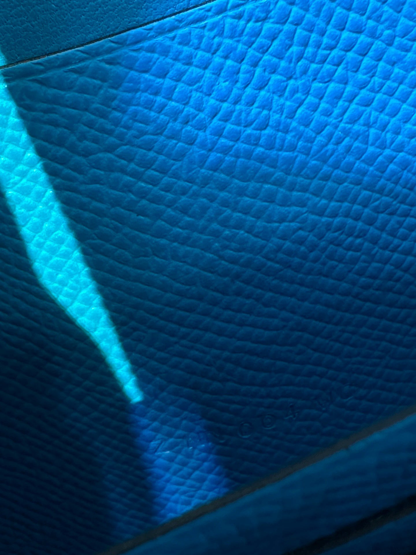 Hermès Constance Long To Go Epsom Florida Blue Exotic Hardware Stamp Z – Full Set