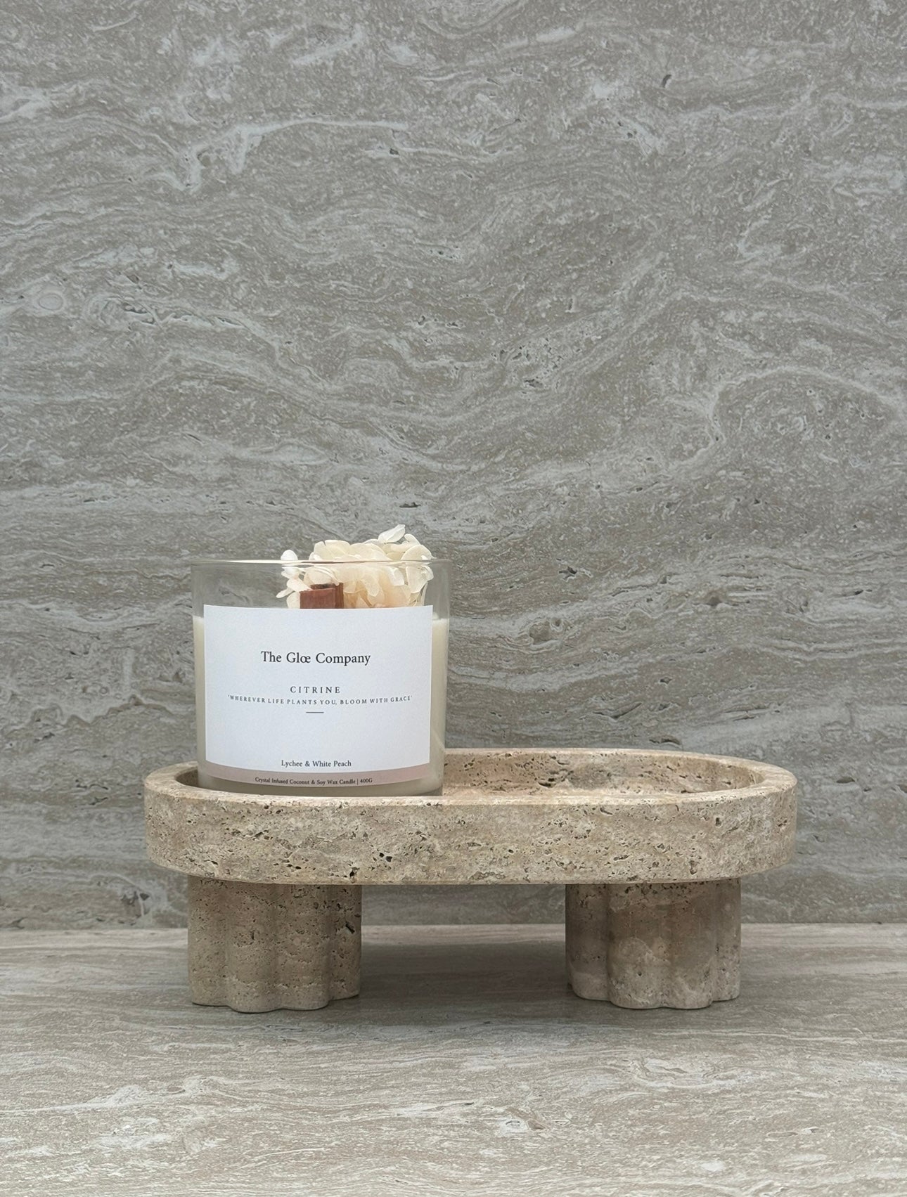 Emma Travertine Tray ASC5415