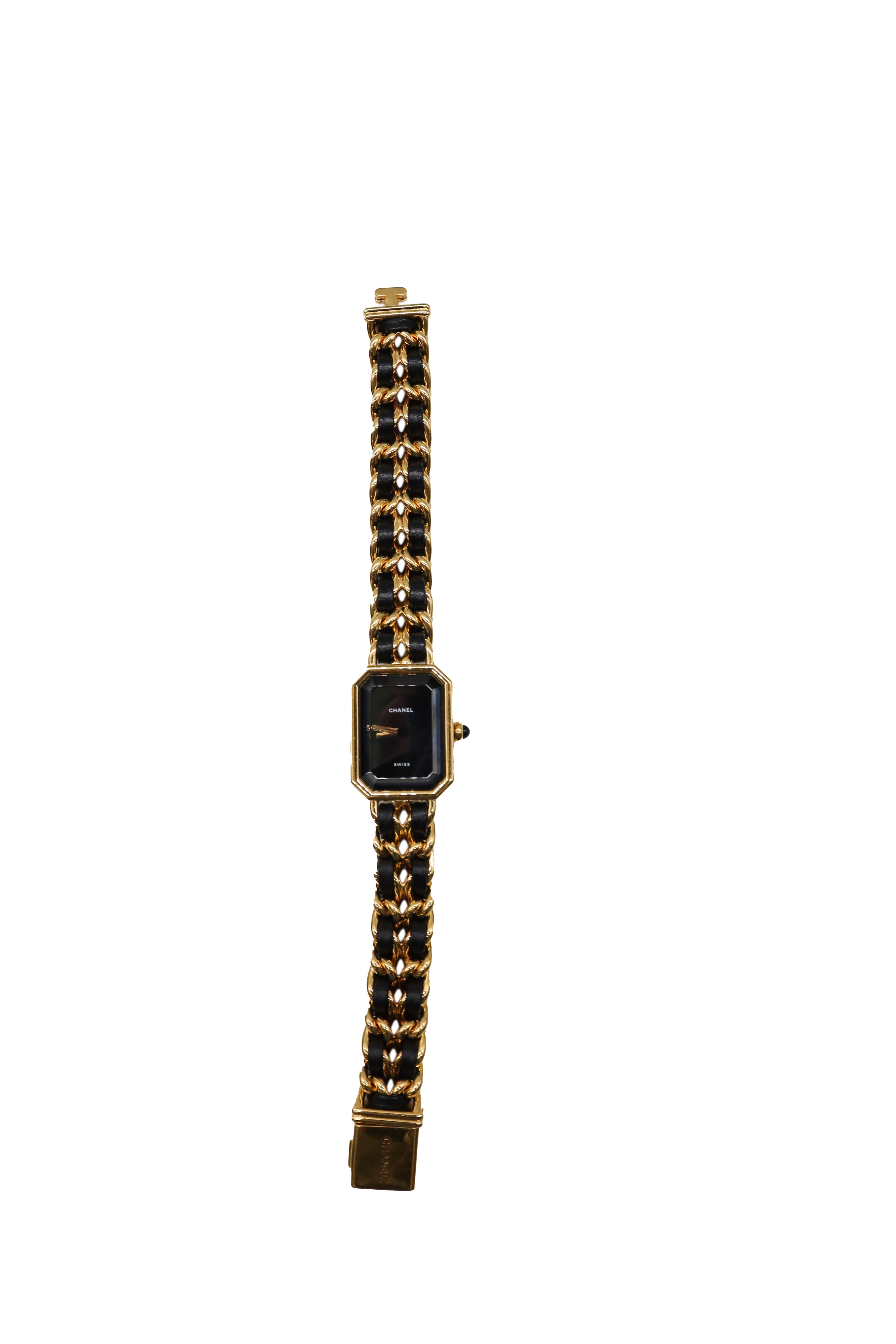 Chanel Black Gold Quartz Premiere Watch - DXBS0976