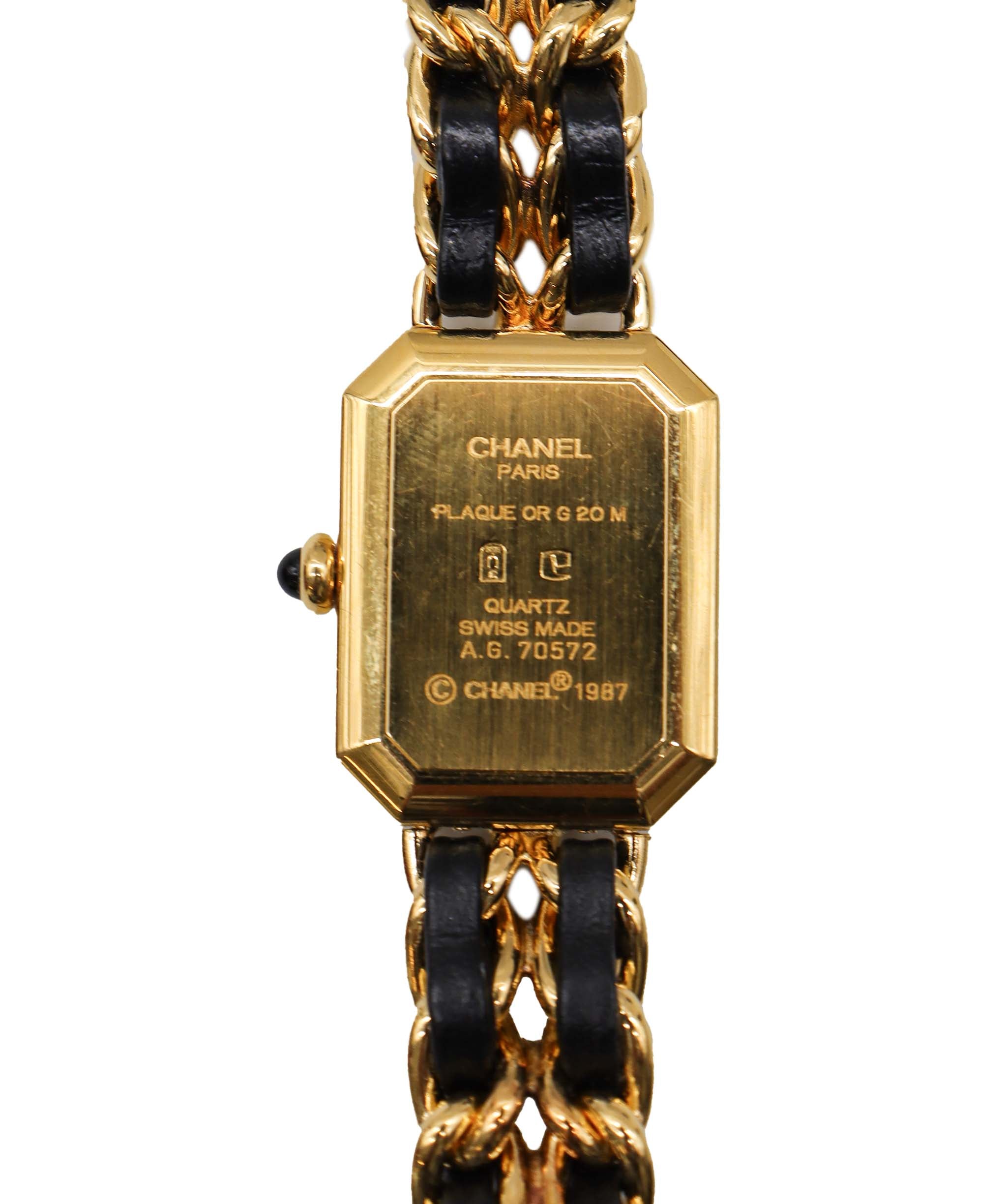 Chanel Black Gold Quartz Premiere Watch - DXBS0976