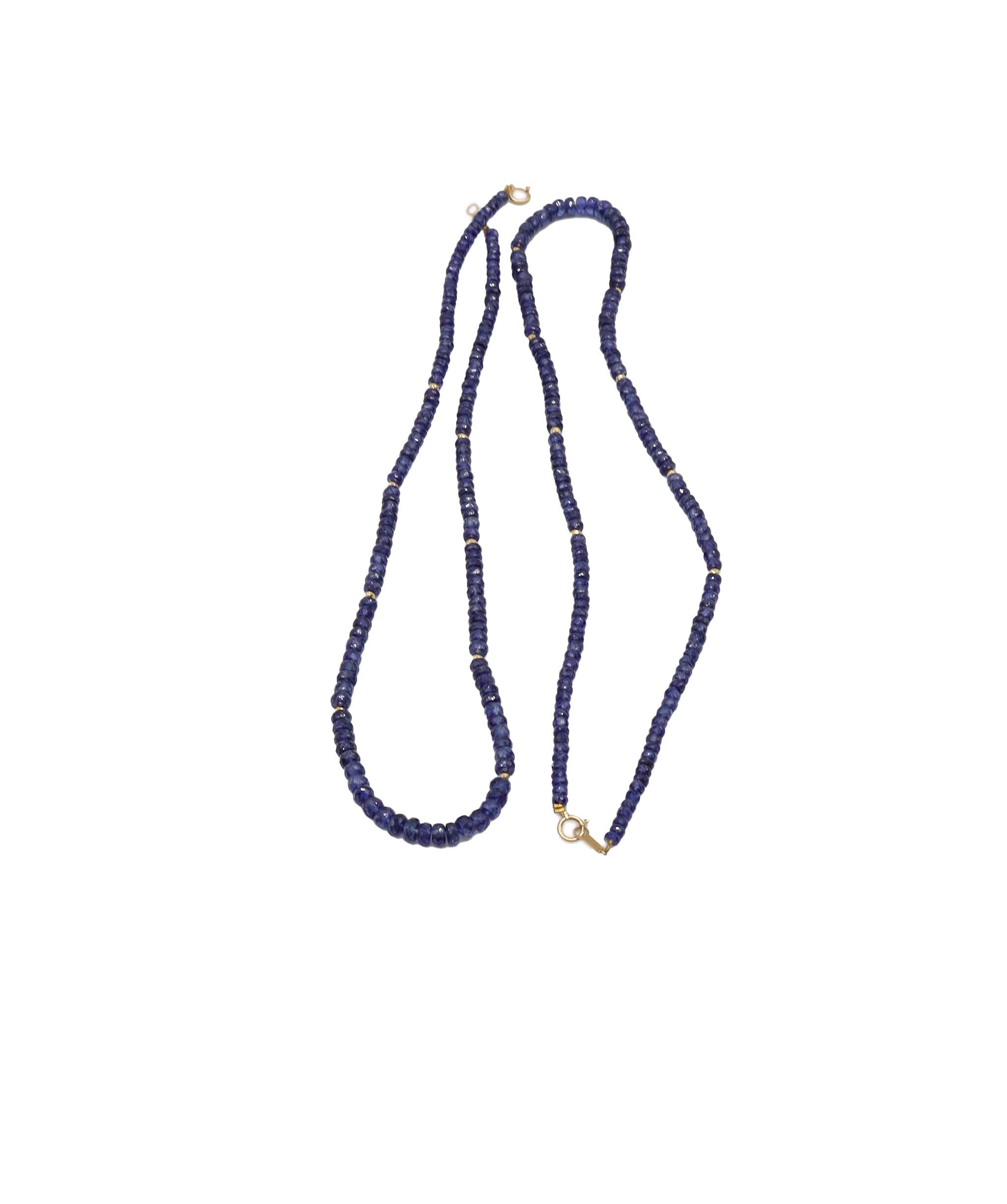 Sapphire necklace 50 ct DXBS0900