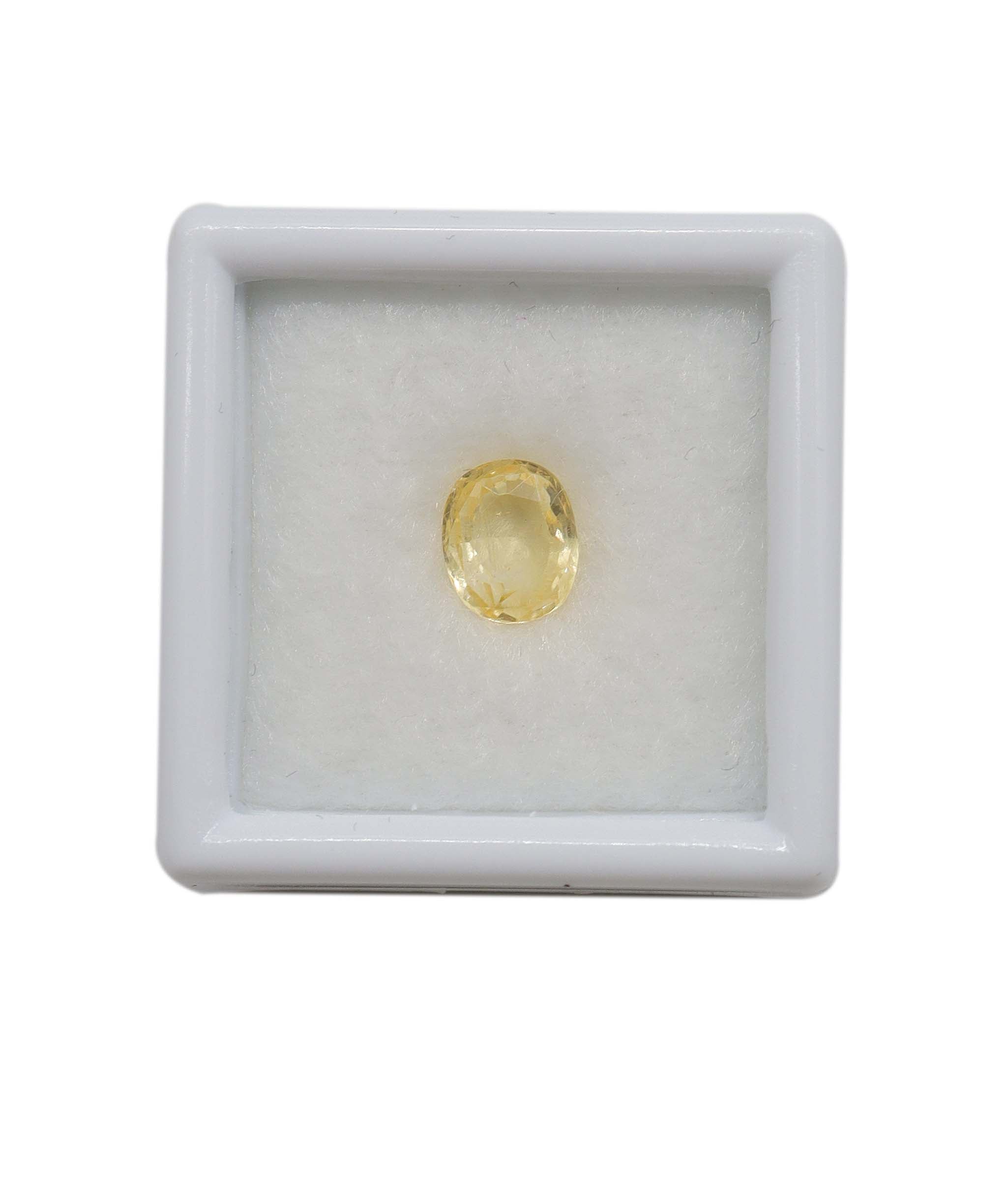 Yellow Sapphire 1.12 cts Natural MS8724-25