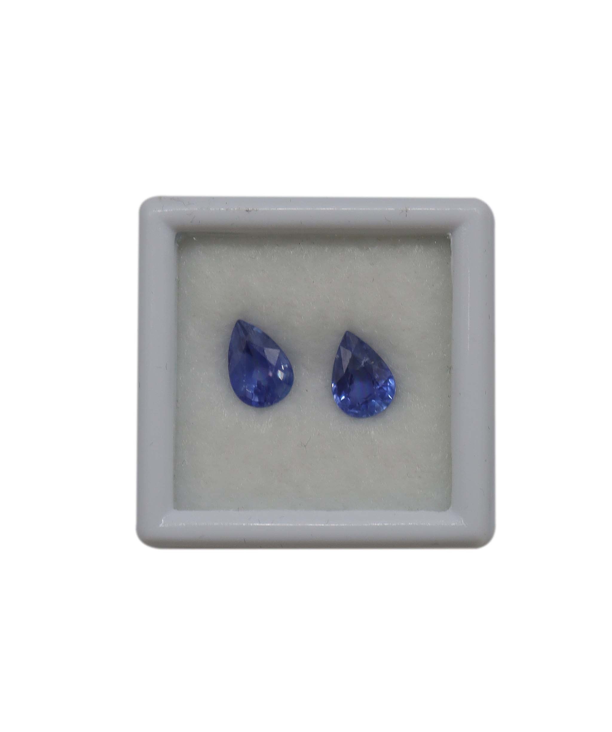 Pair of Blue Sapphire 1.92ct total MS8630-40