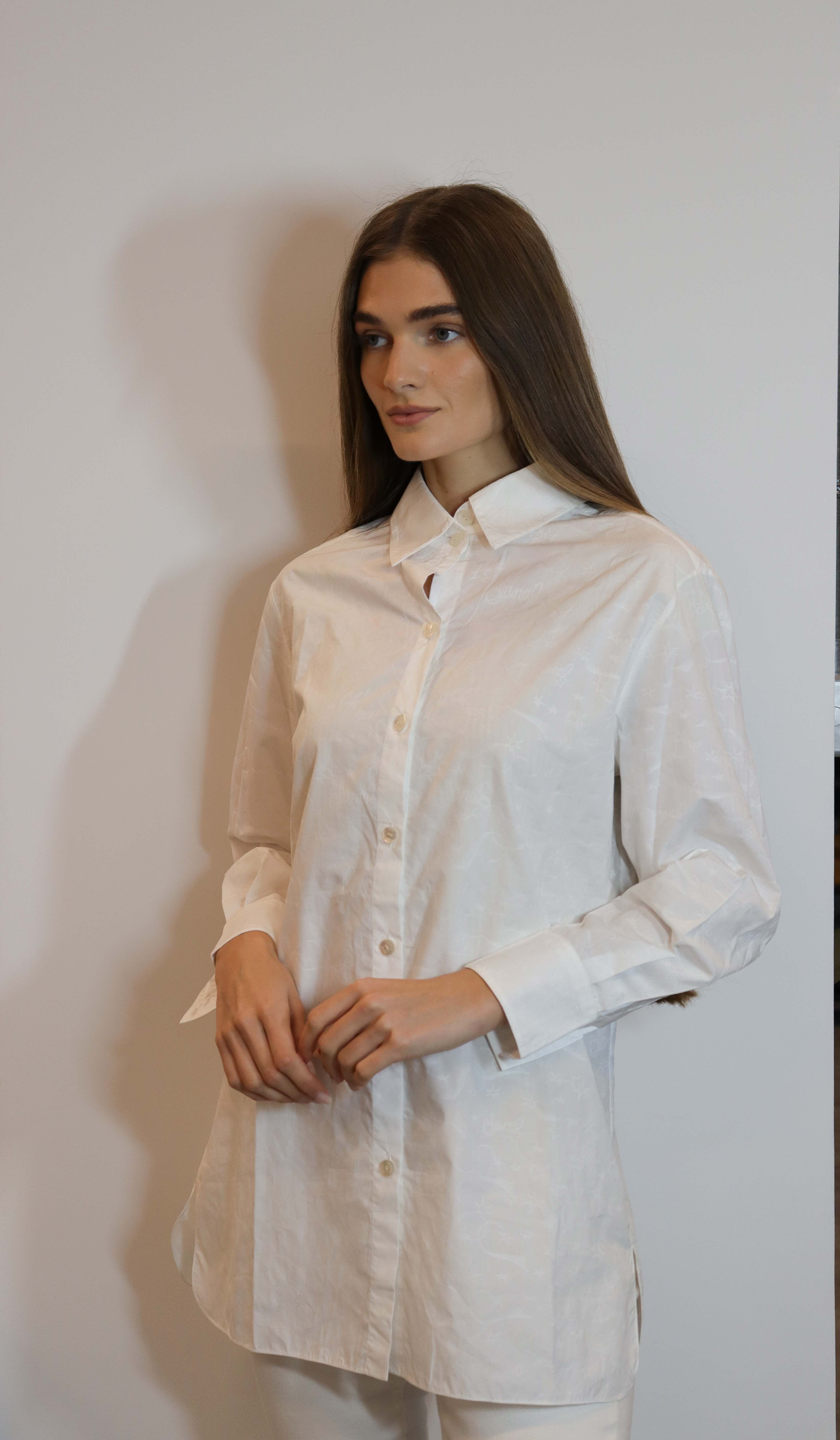 Chanel Shirt White DXBS2317