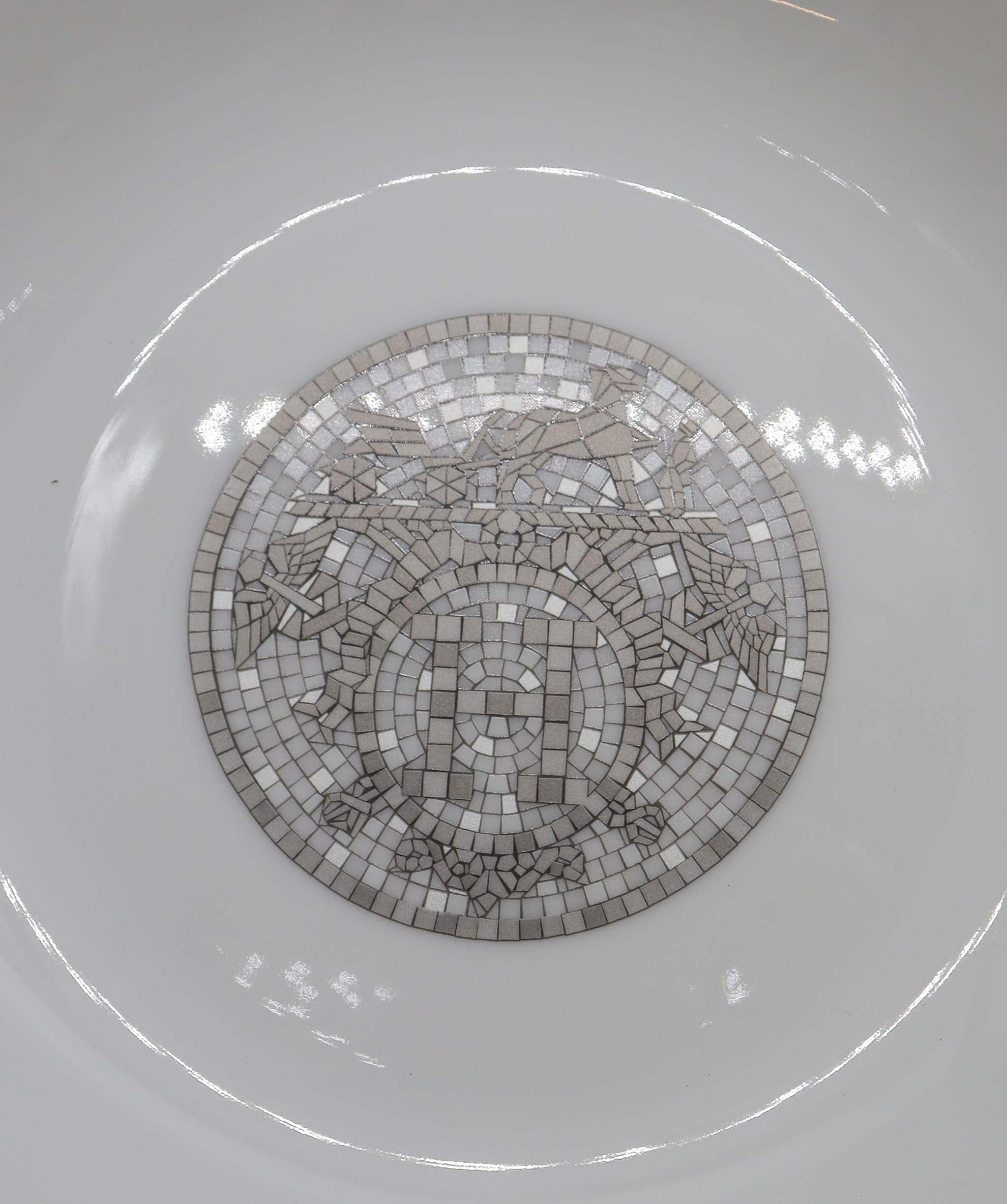 Hermes Mosaique Au24 Soup Plate DXBS0734