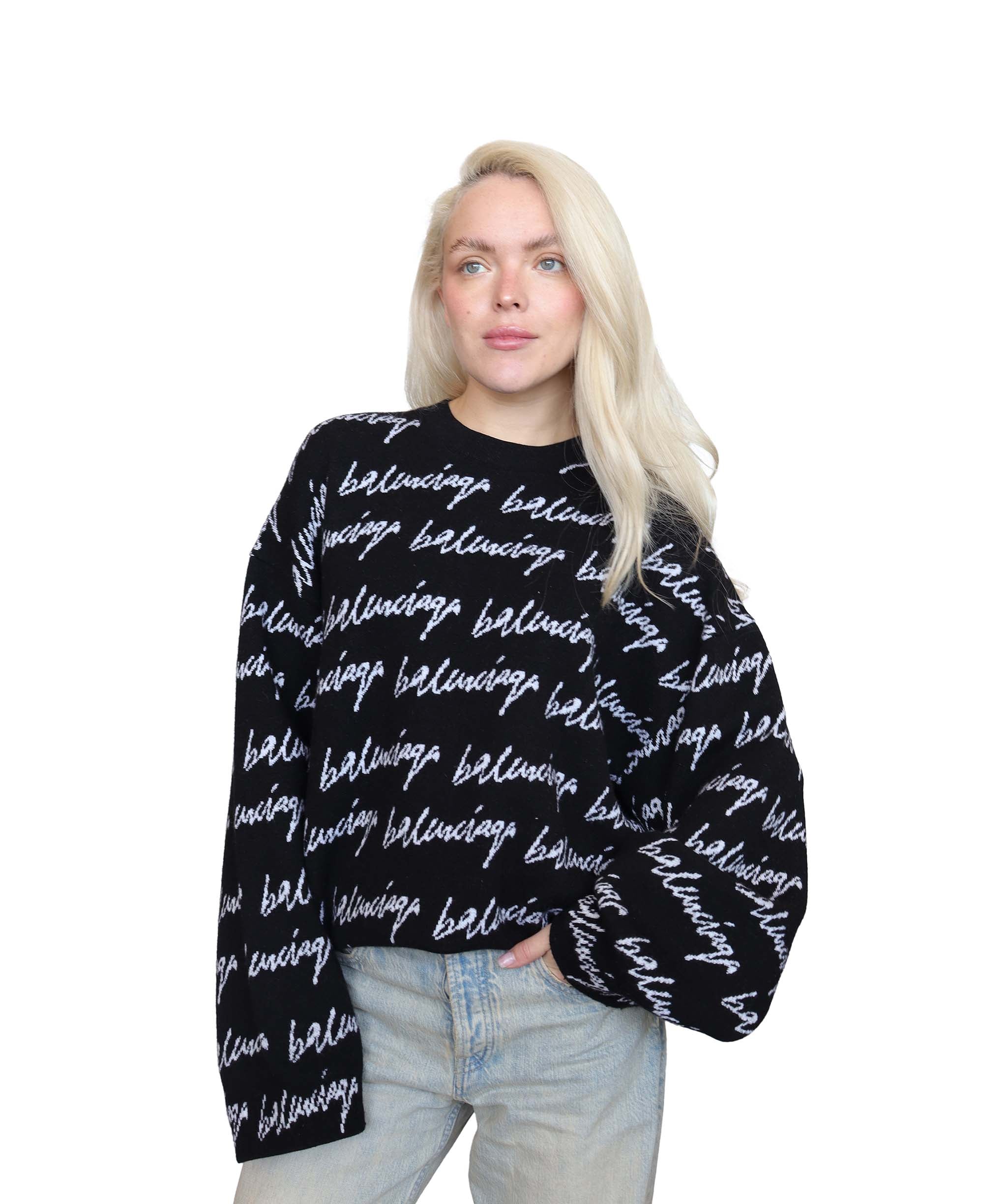 Balenciaga jumper Black W/print RJC3023