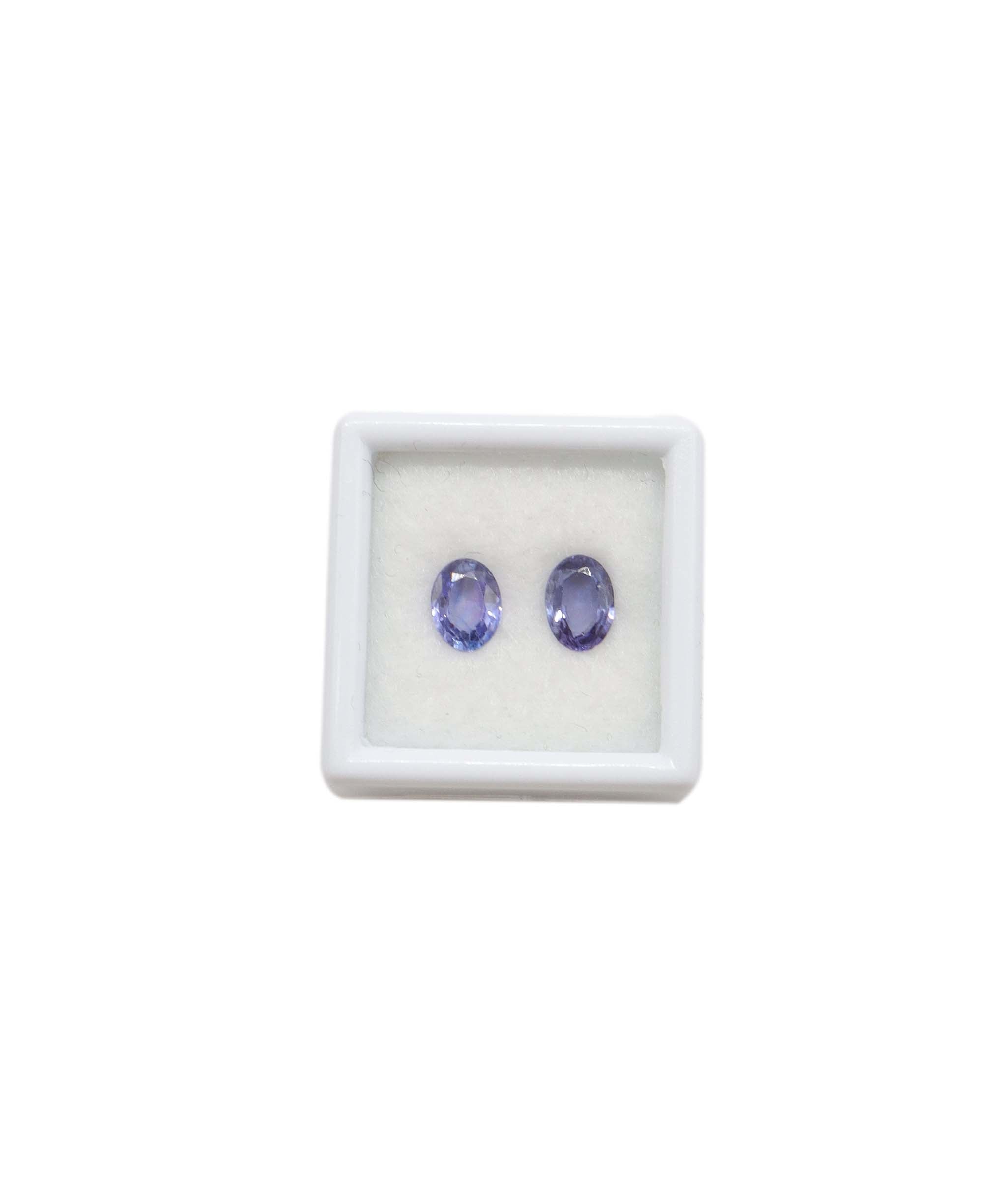 Pair of Blue Sapphire 1.9ct total MS8630-39