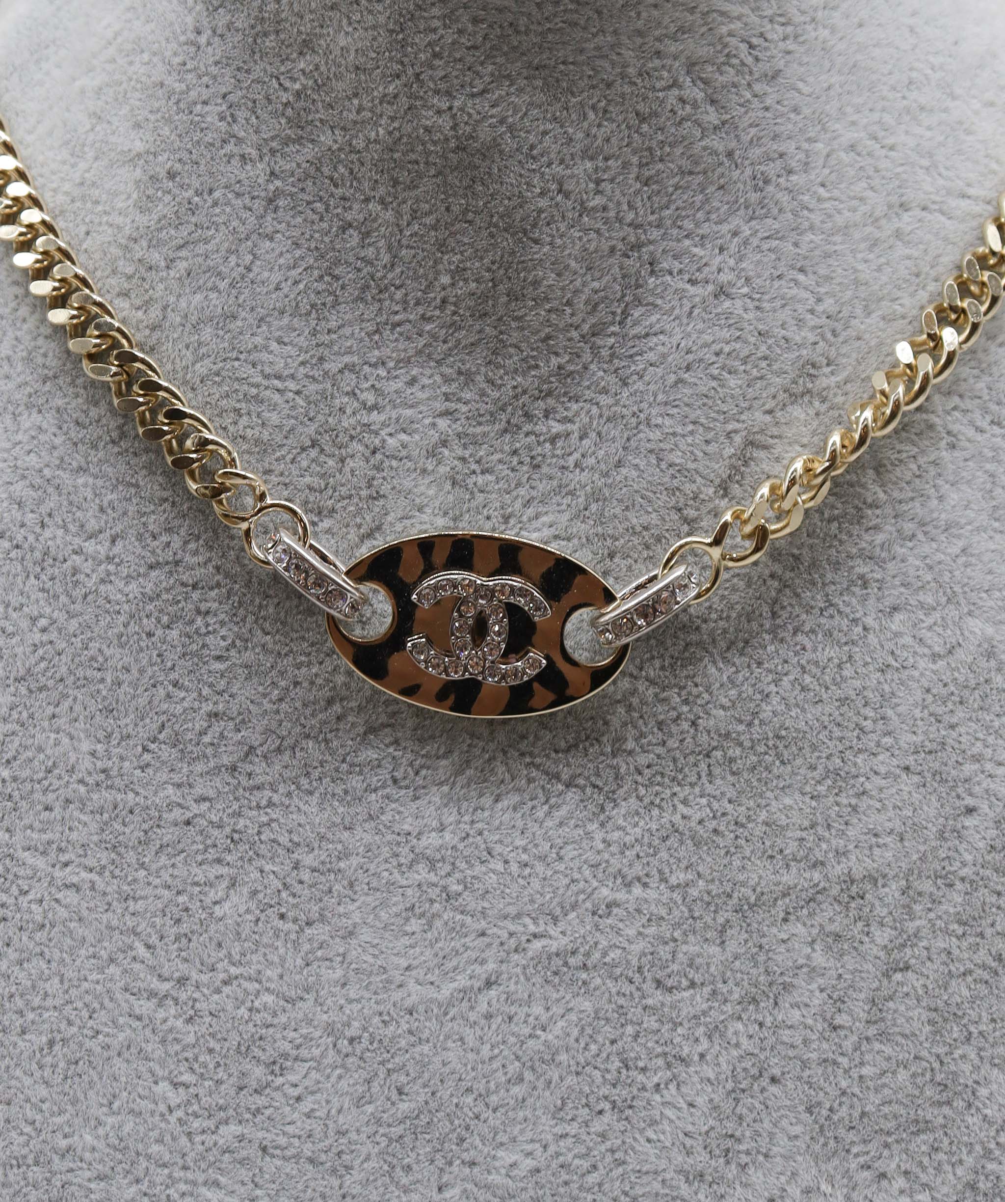 CHANEL NECKLACE COCOMARK RHINESTONE ACCESSORY A22S 90210917 90210917