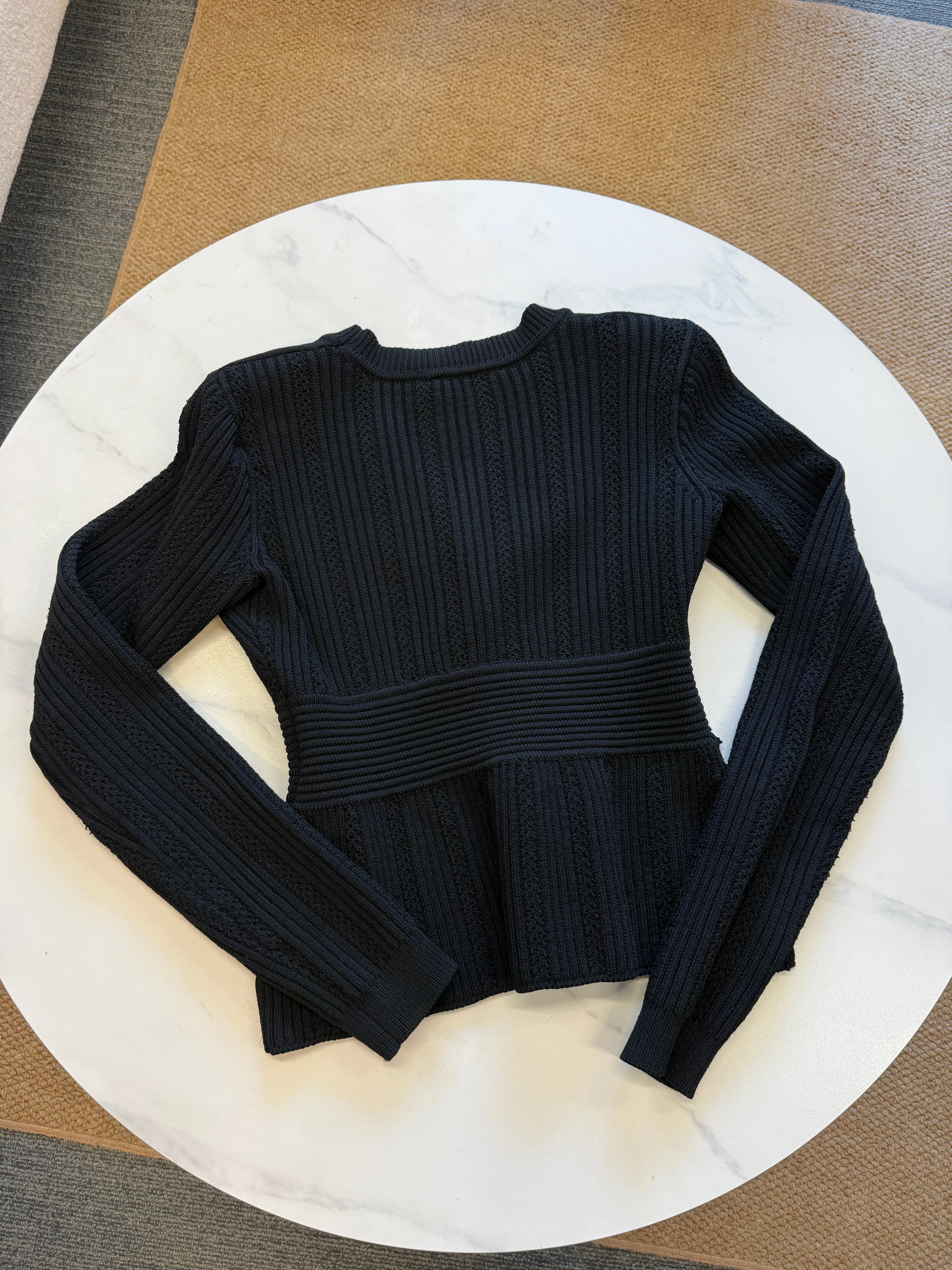 Self-portrait black Top size S