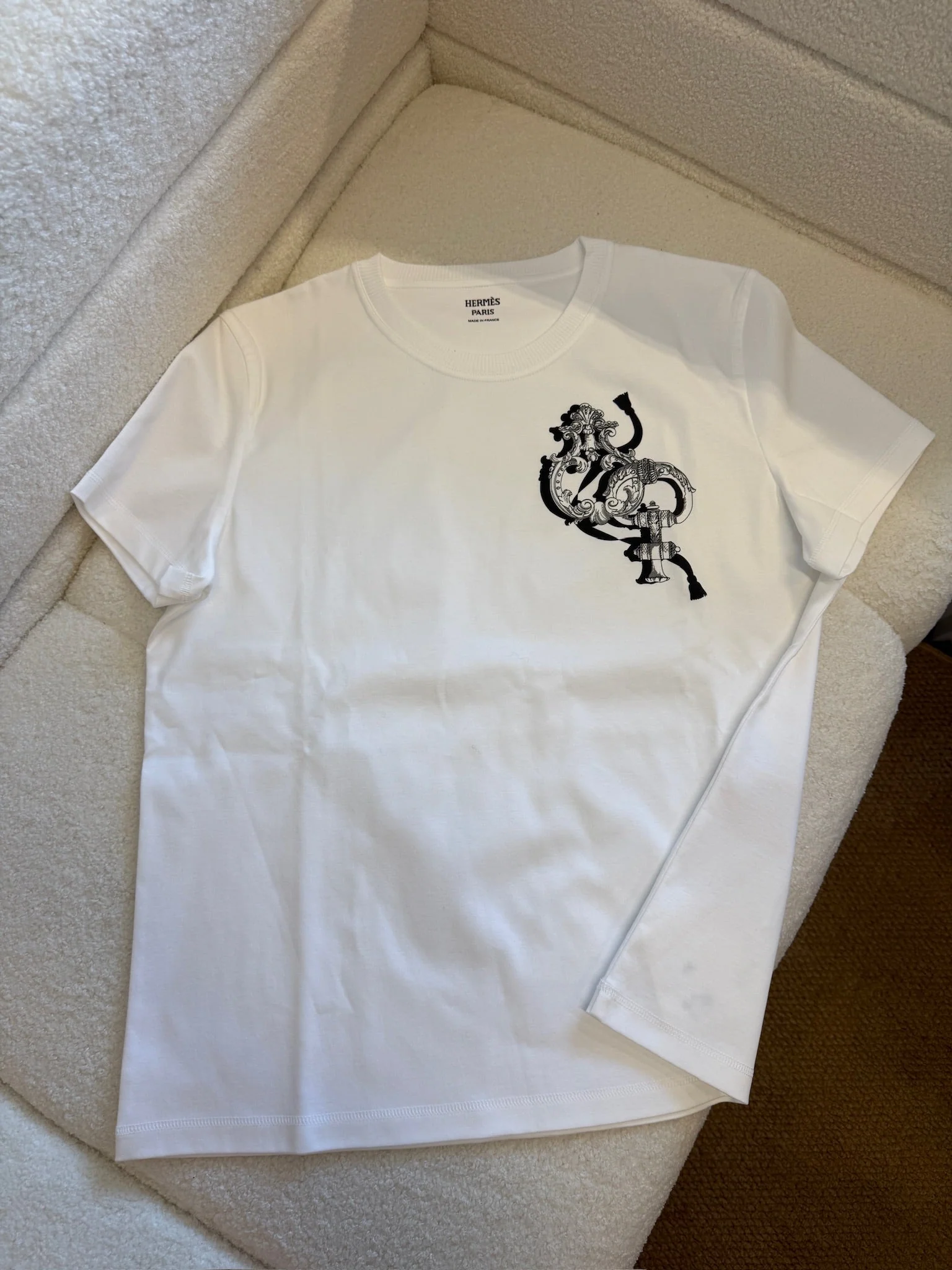 Hermes T-shirt size 42 new with tag