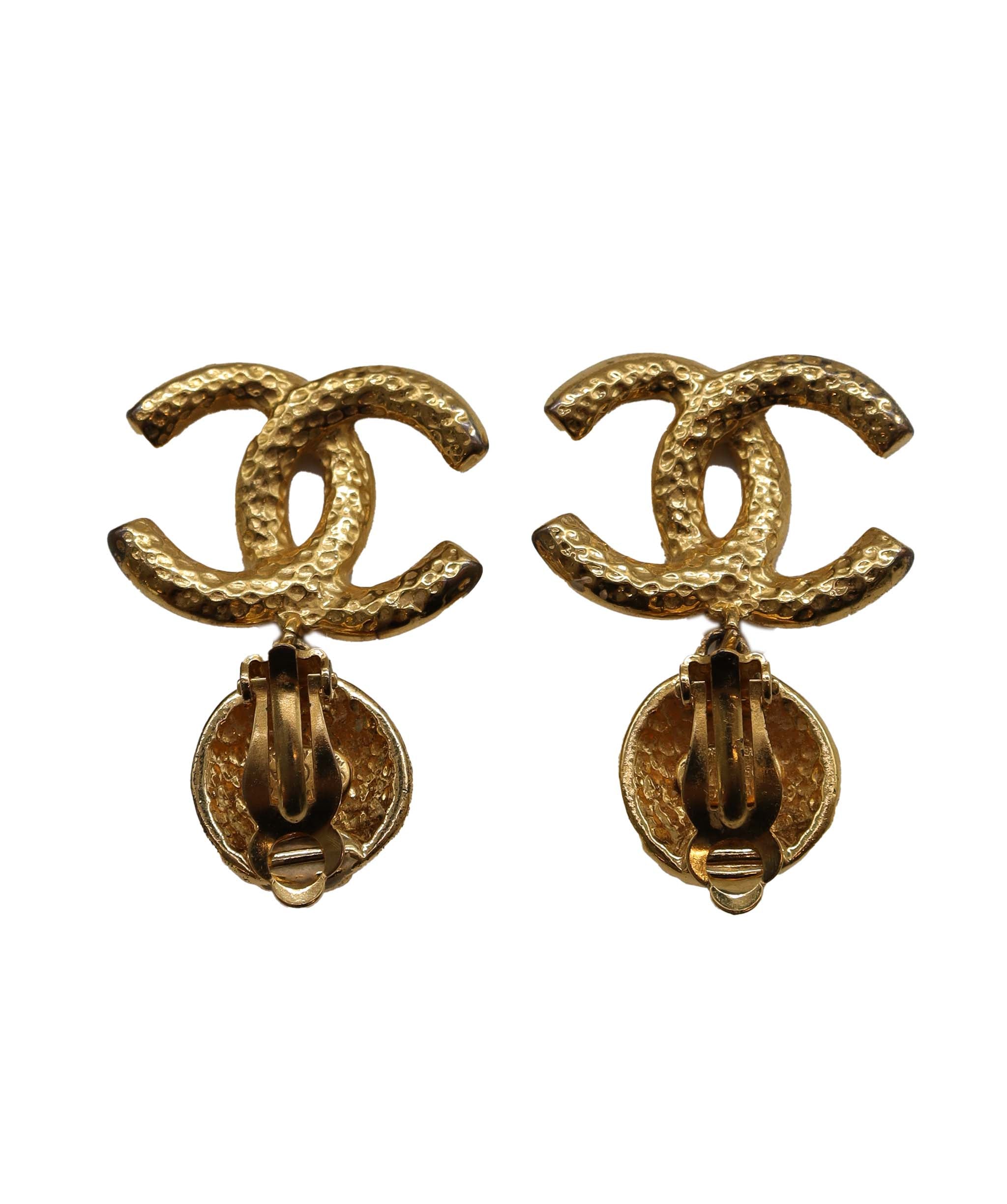 CHANEL VINTAGE EARRINGS COCOMARK ACCESSORY 95A 90250305